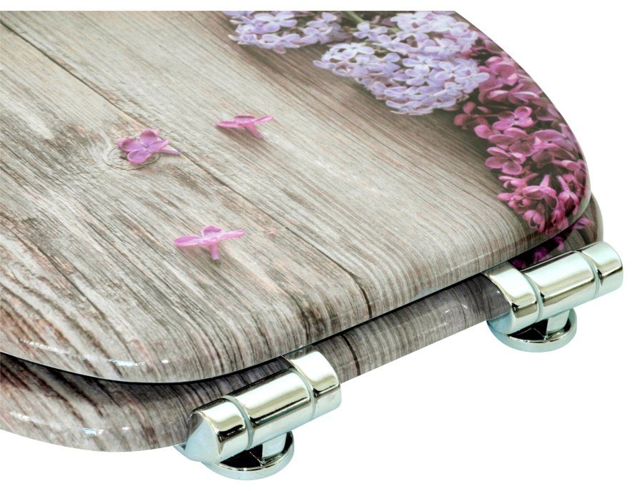 Sanilo Toiletzitting Lila met soft-closemechanisme
