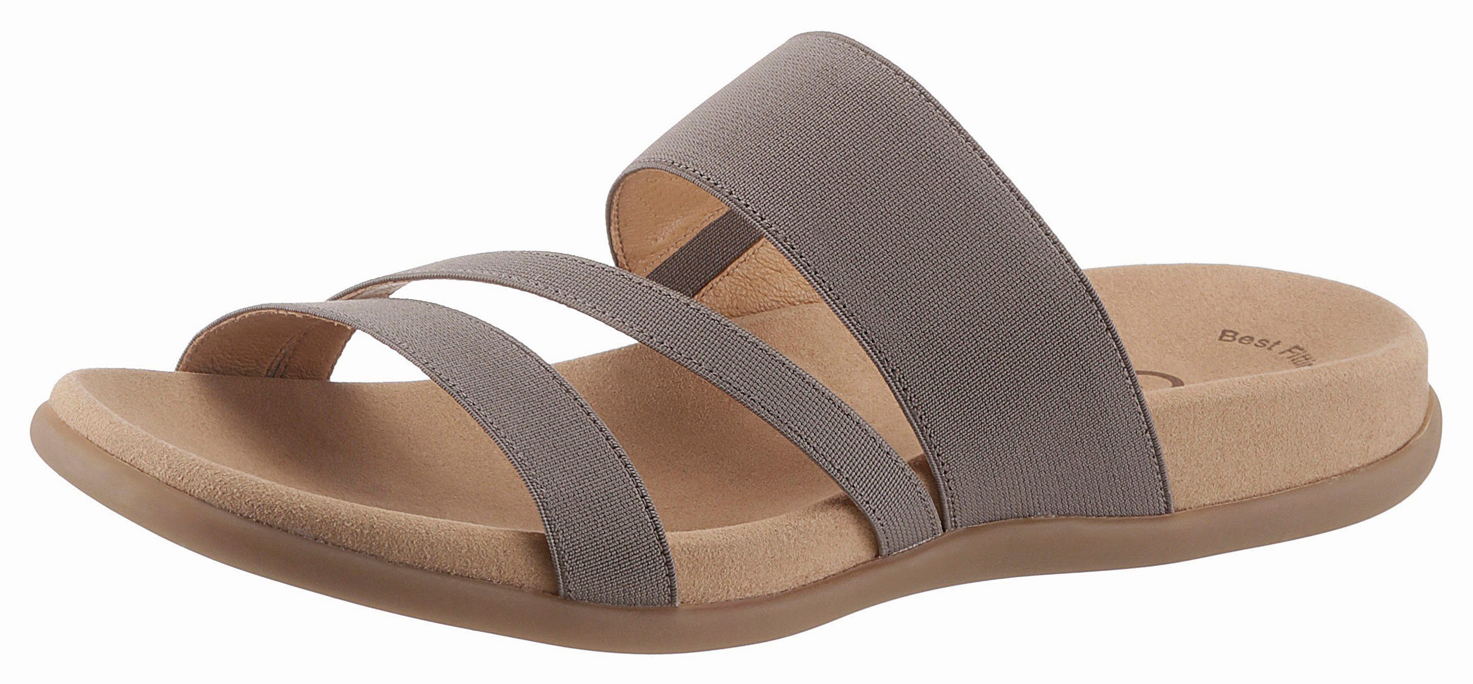 Gabor Slippers sleehak, zomerschoen, pantoffels met ademende leren voering
