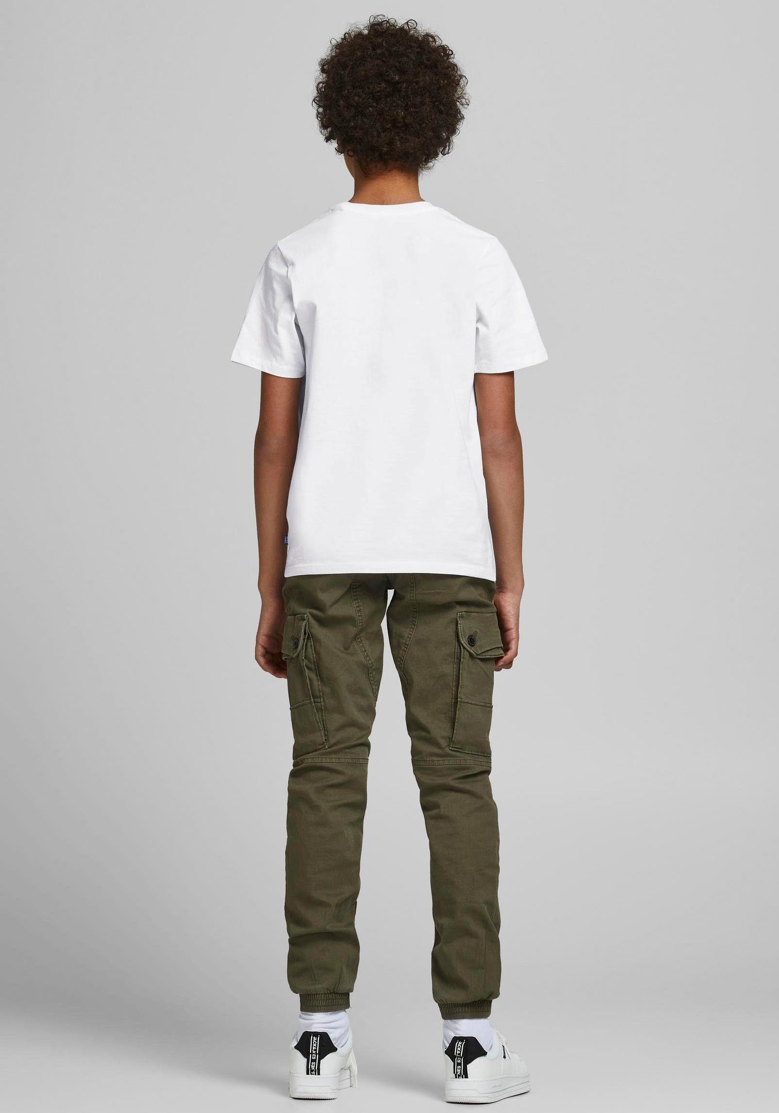 Jack & Jones Junior Shirt met korte mouwen JJEORGANIC BASIC TEE SS O-NECK NOOS JNR