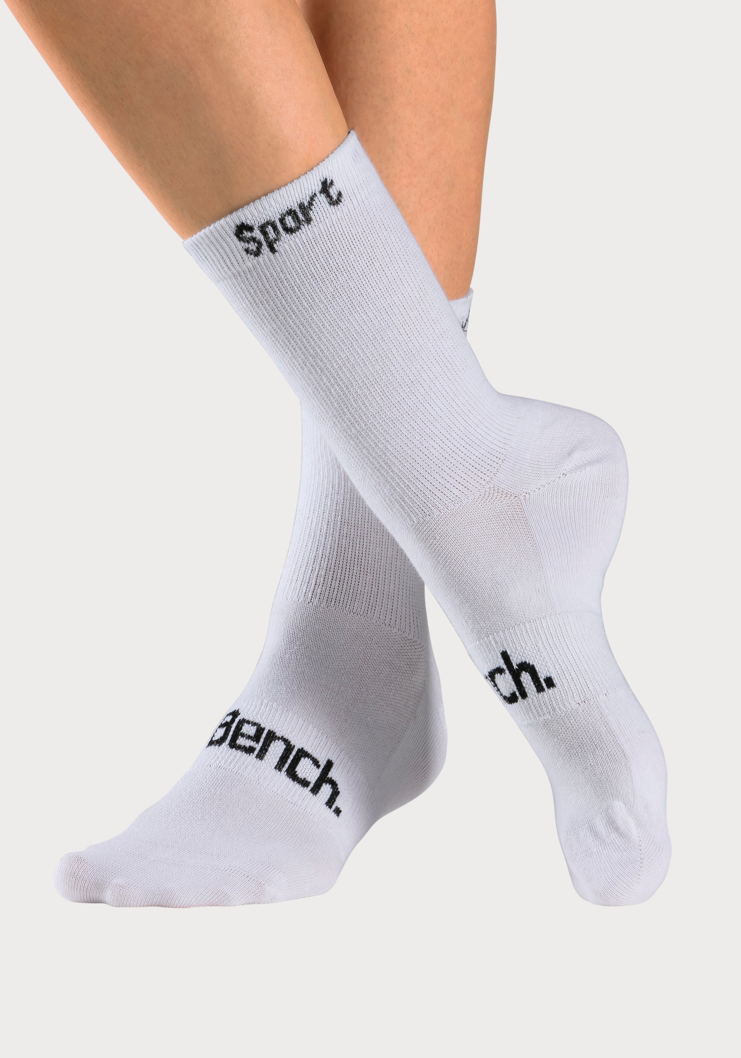 Bench. Sportsokken met antibacteriële vochtregulering (set, 6 paar)