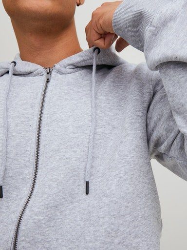 Jack & Jones Capuchonsweatvest JJEBRADLEY SWEAT ZIP HOOD NOOS