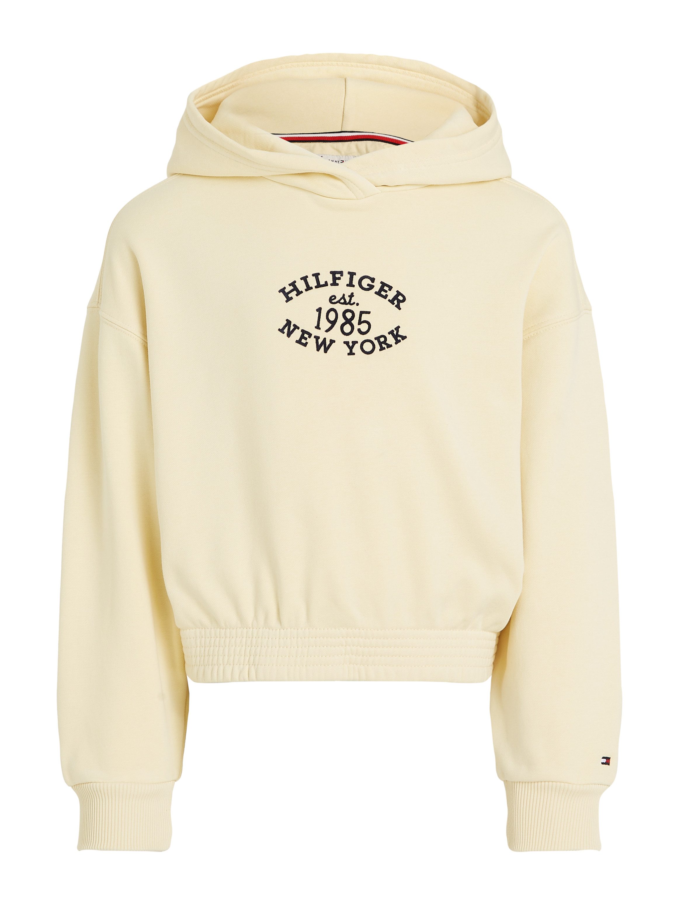Tommy Hilfiger Hoodie MONOTYPE FLOCK HOODIE Kinderen tot 16 jaar met logo-opdruk