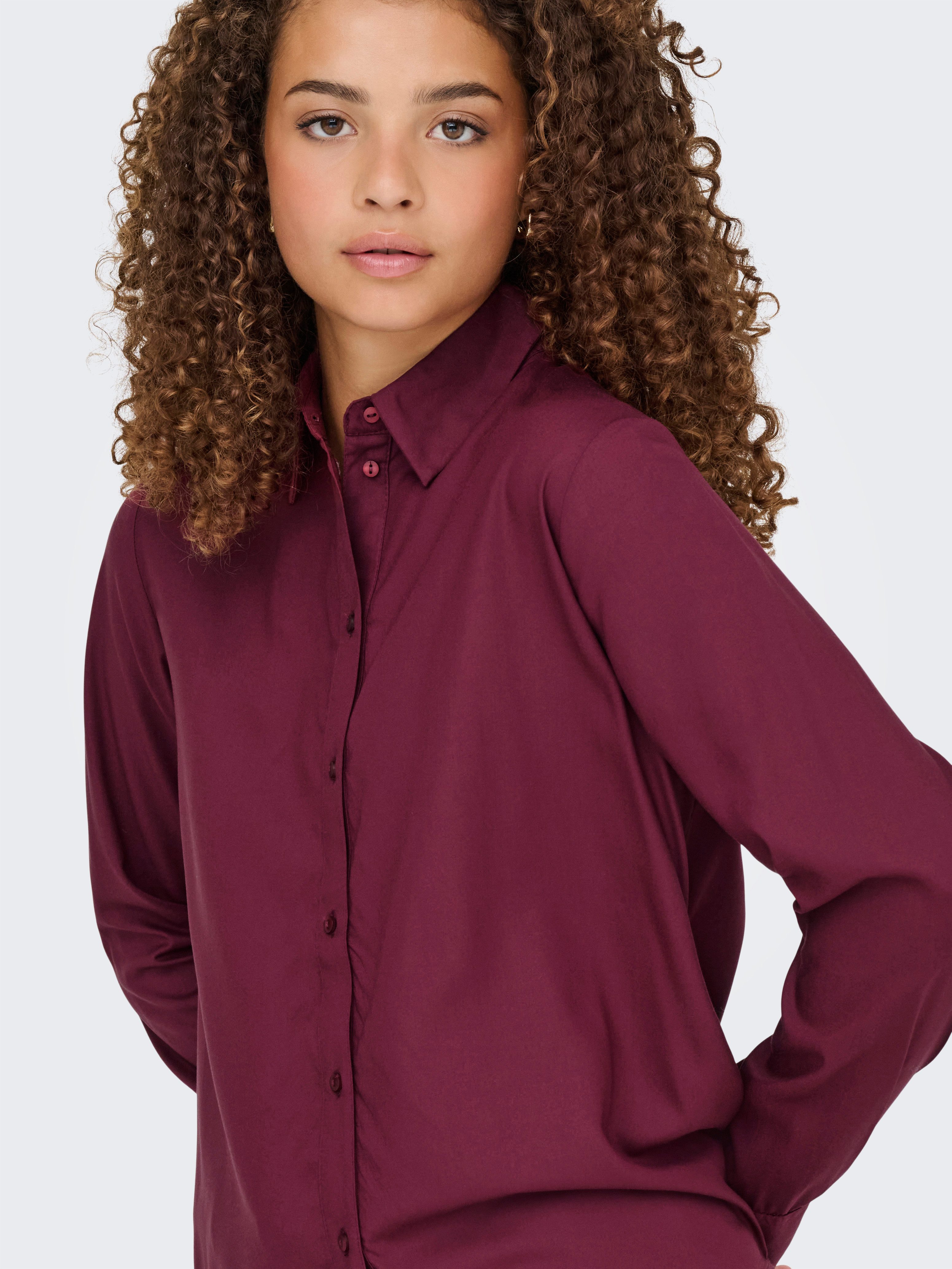 Only Overhemdblouse ONLBERIT LIFE L/S SHIRT WVN