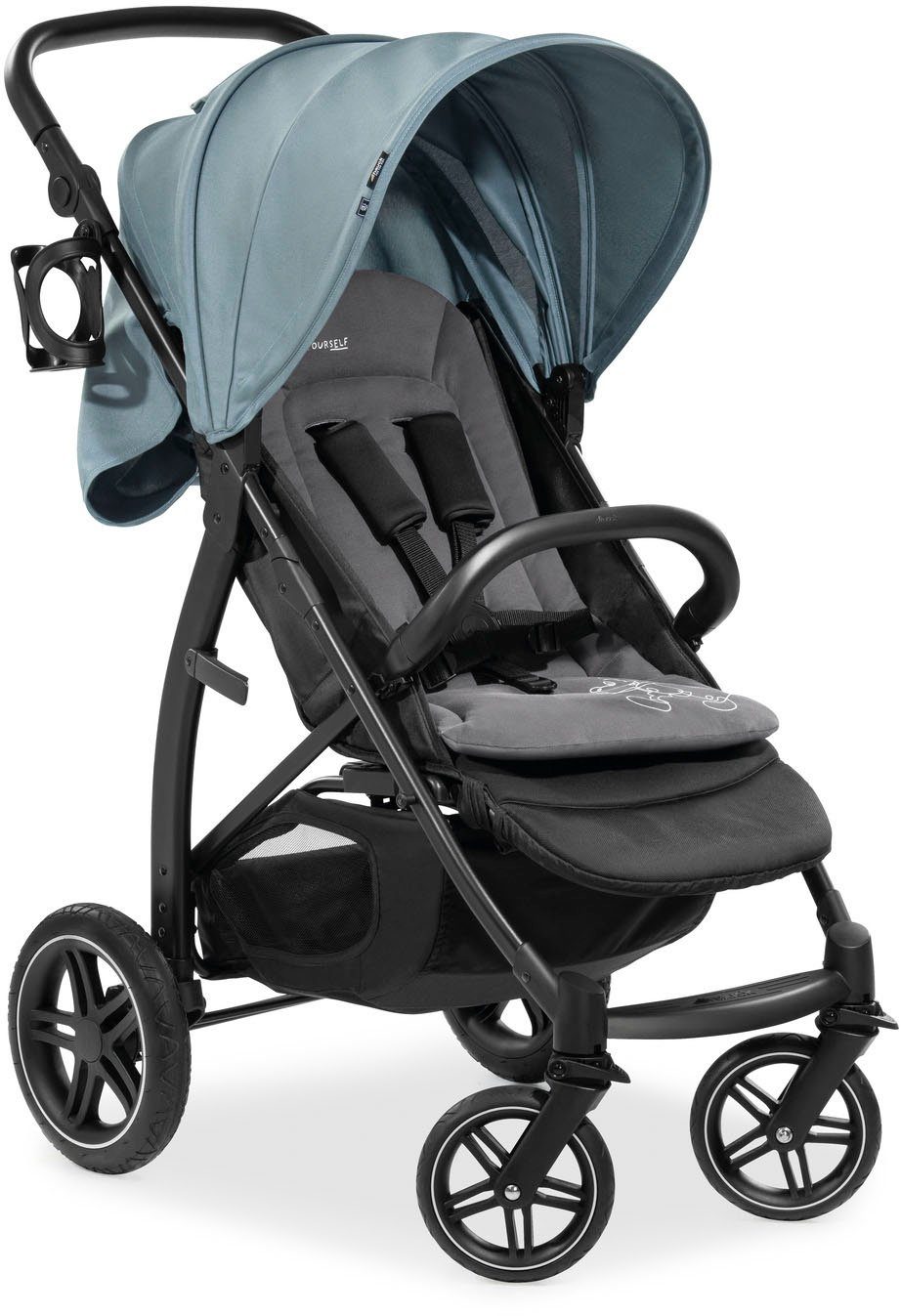 Hauck Zitkussen voor kinderwagens Seat Liner, Mickey Mouse black