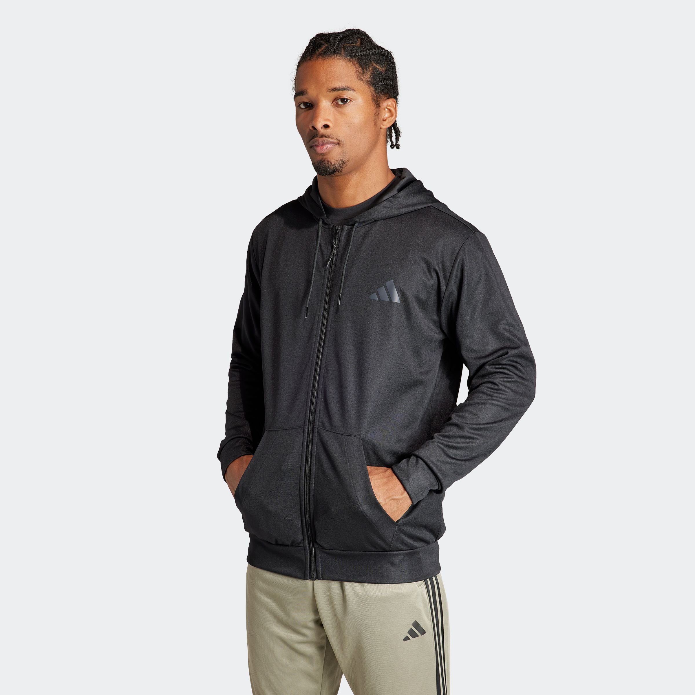 adidas Performance Capuchonsweatvest TR ESS SEA FZ H (1-delig)