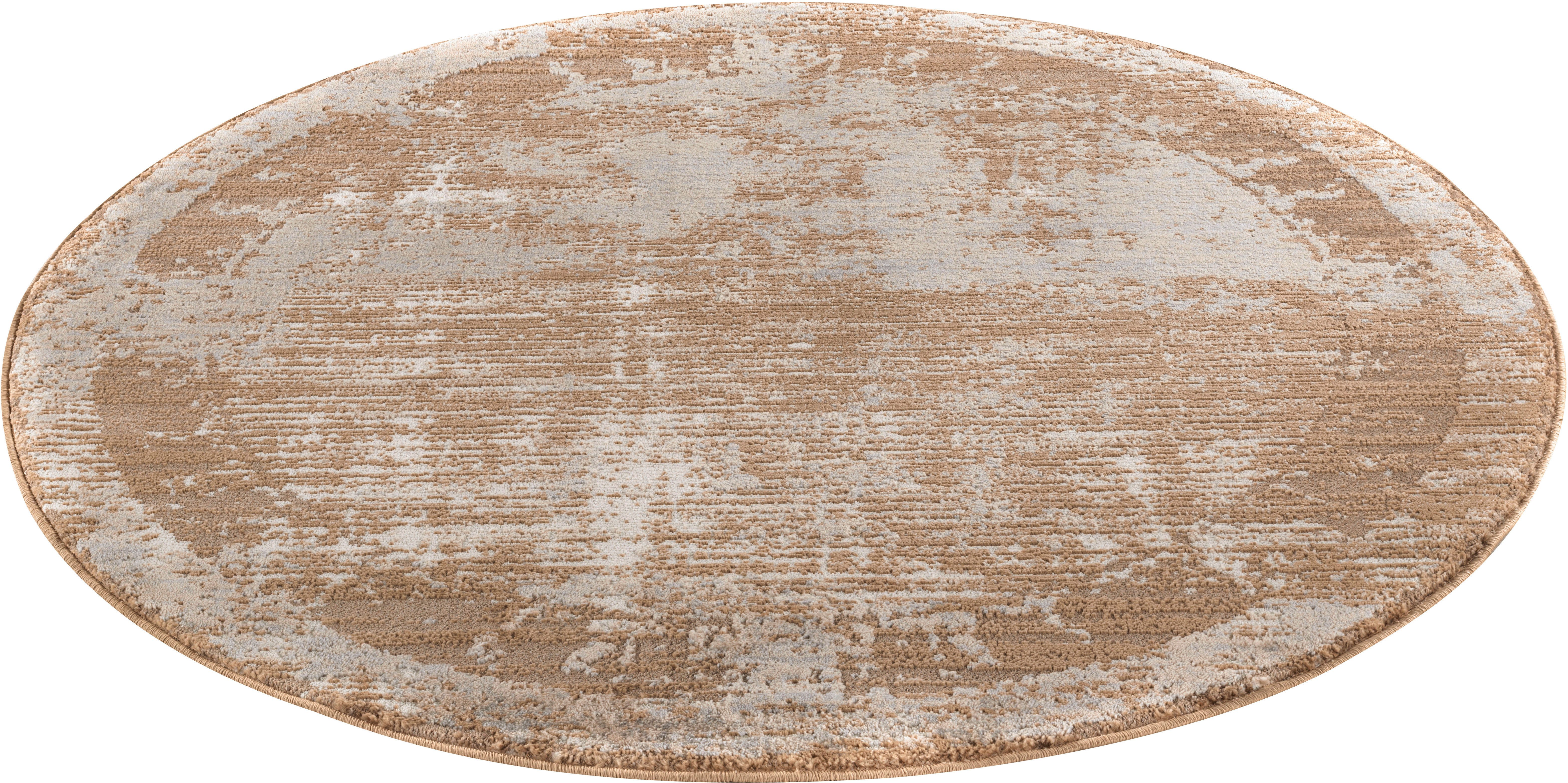 my home Vloerkleed Hamsa discrete glans, krimp-garen-effect, in vintage-look, dichte kwaliteit