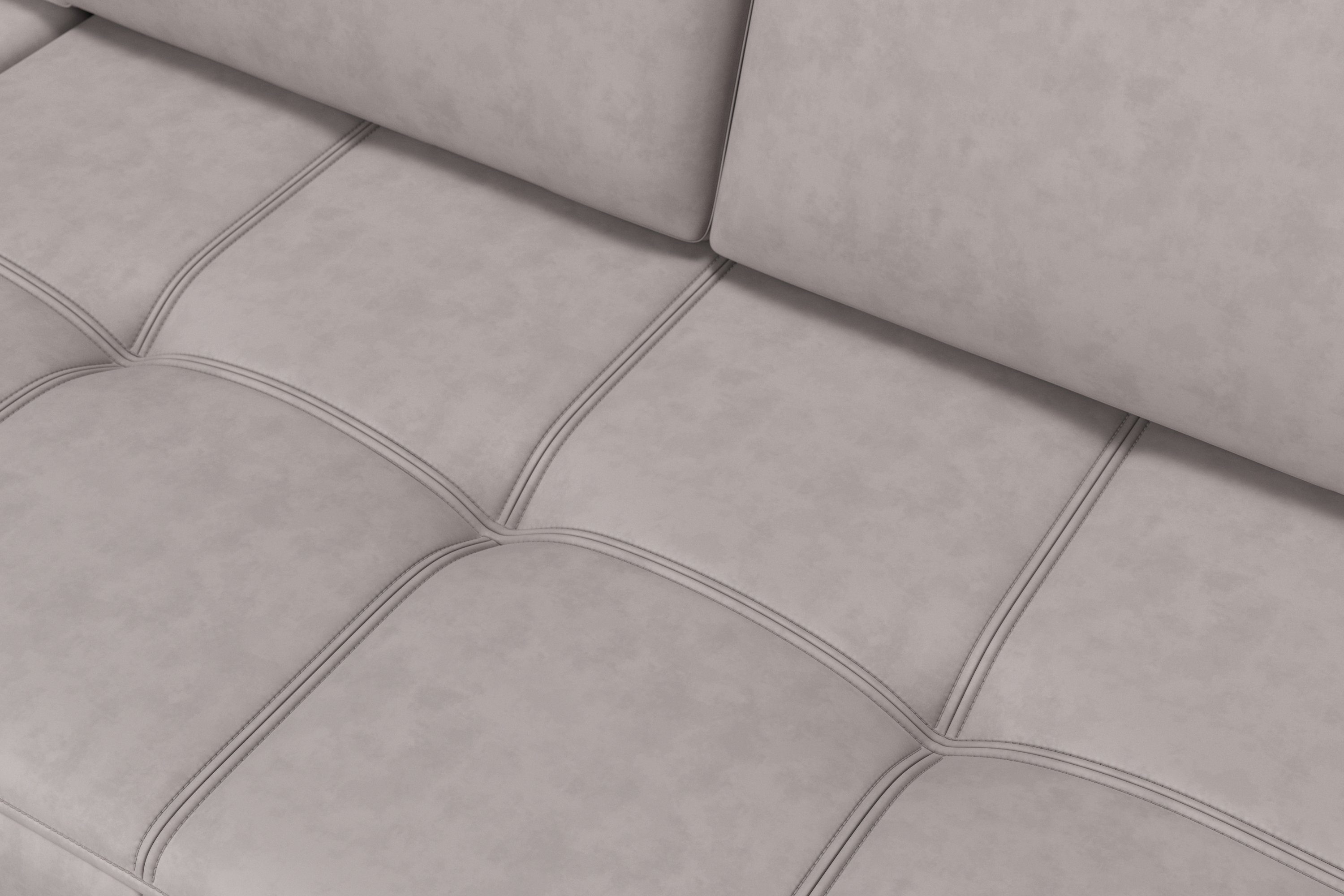 sit&more Hoekbank Bendigo L-vorm inclusief zitdiepteverstelling, bodemvrijheid 15 cm, 2 pootkleuren