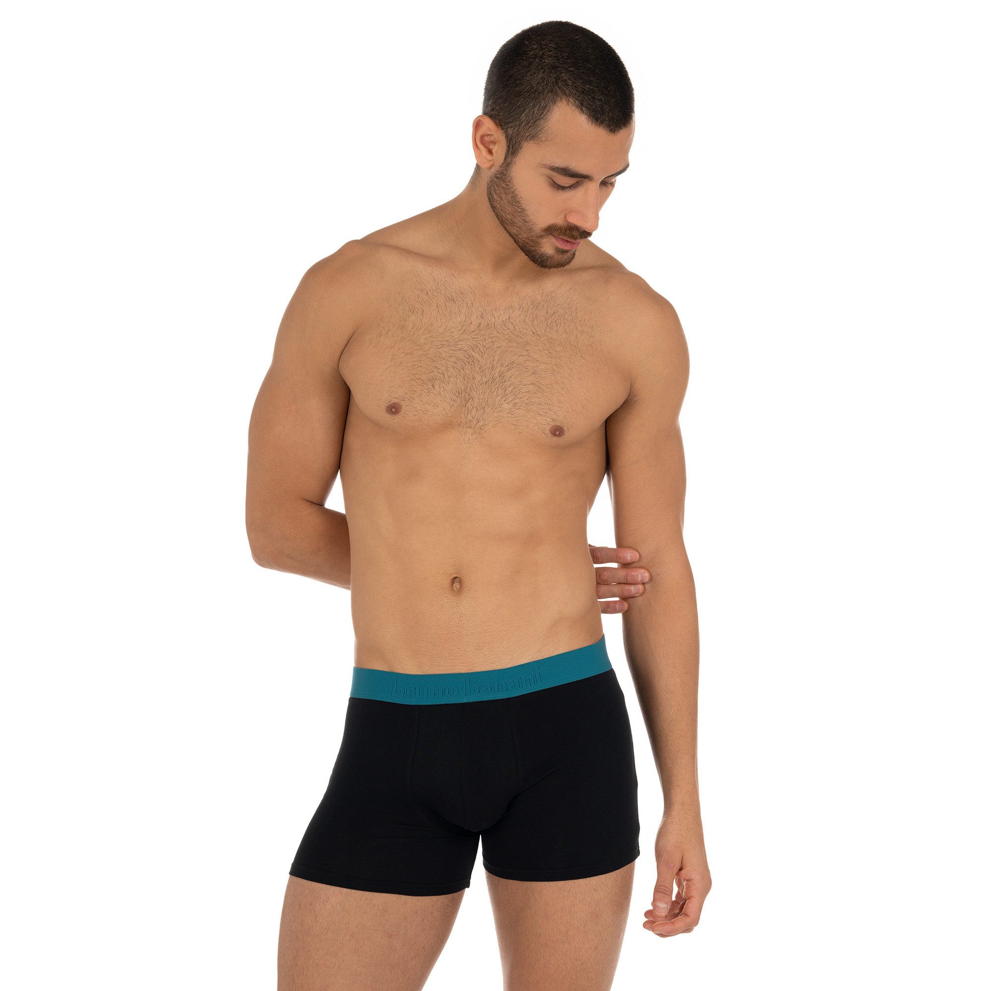 Bruno Banani Boxershort Flowing met contrastkleurige boorden (Set van 2)