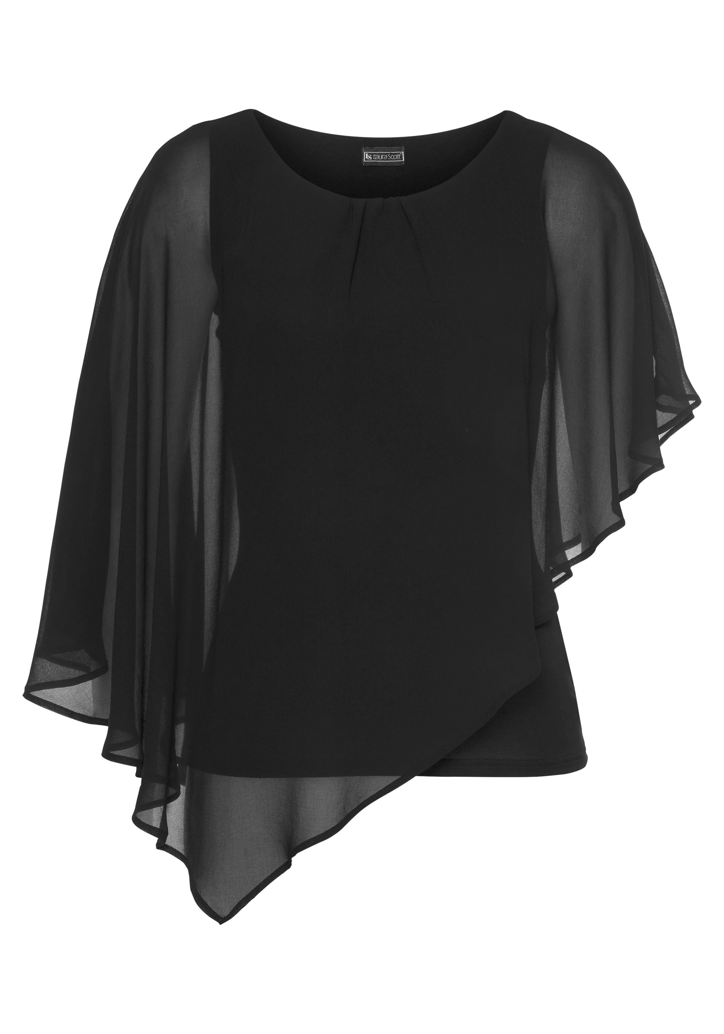 Laura Scott Chiffon blouse