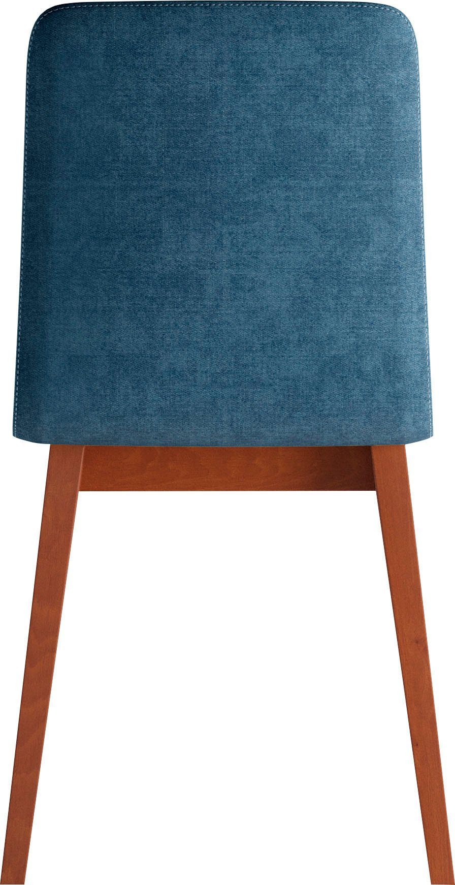 INOSIGN Stoel Sandy met verschillende stoelpootkleuren en kleurvarianten, zithoogte 47 cm (2 stuks)