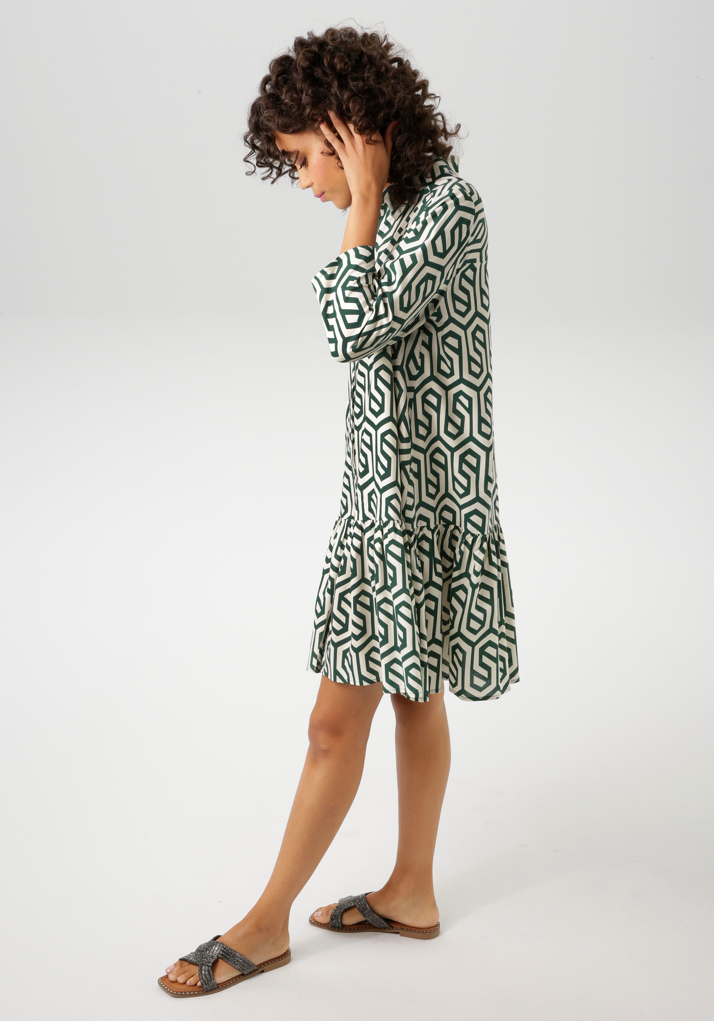 Aniston CASUAL Blousejurk met grafische print - nieuwe collectie