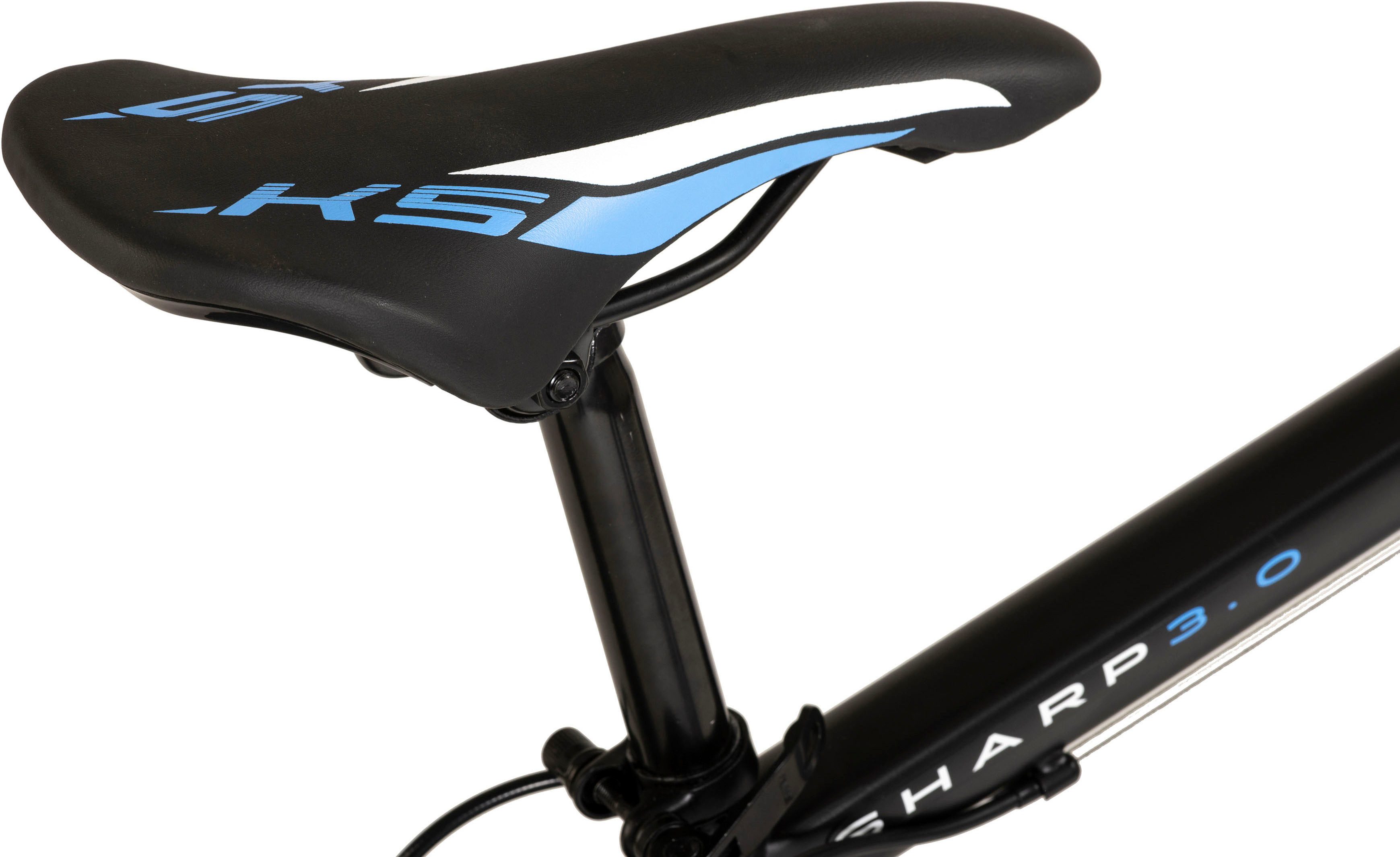 MUSTANG Mountainbike Hardtail 29'' Sharp zwart-blauw 21 versnellingen