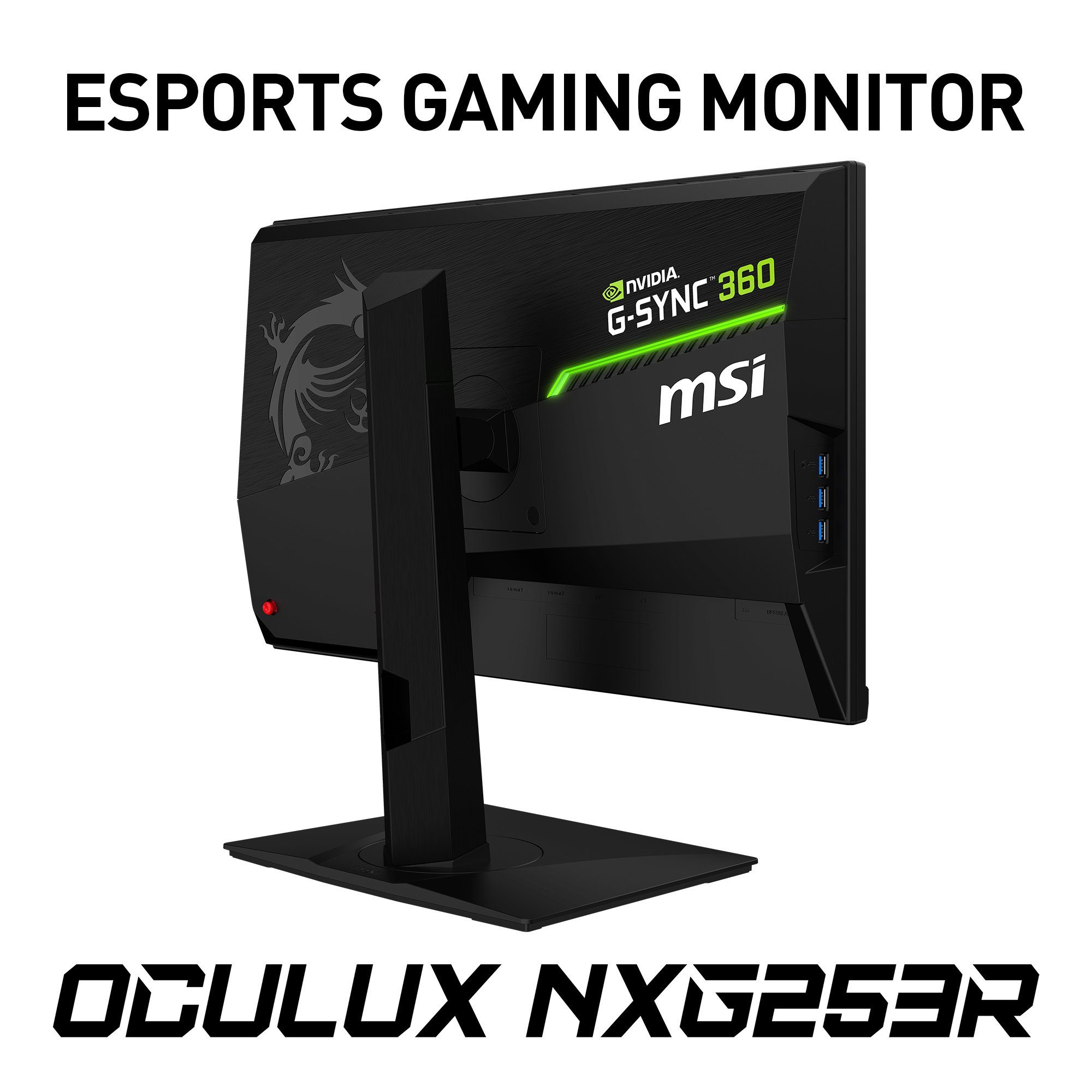 MSI Gaming-monitor Oculux NXG253R E-Sports