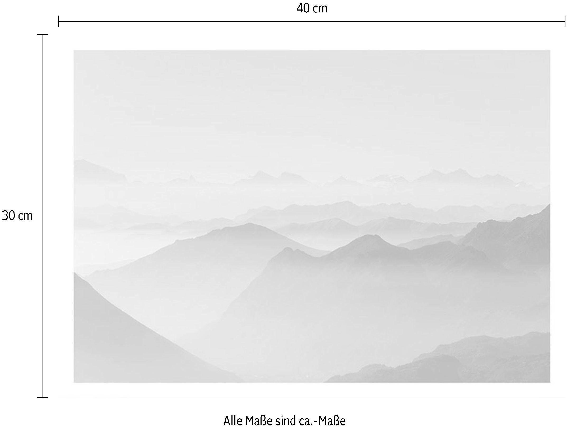 Komar Wanddecoratie Mountain view Wanddecoratie - zonder lijst (1 stuk)