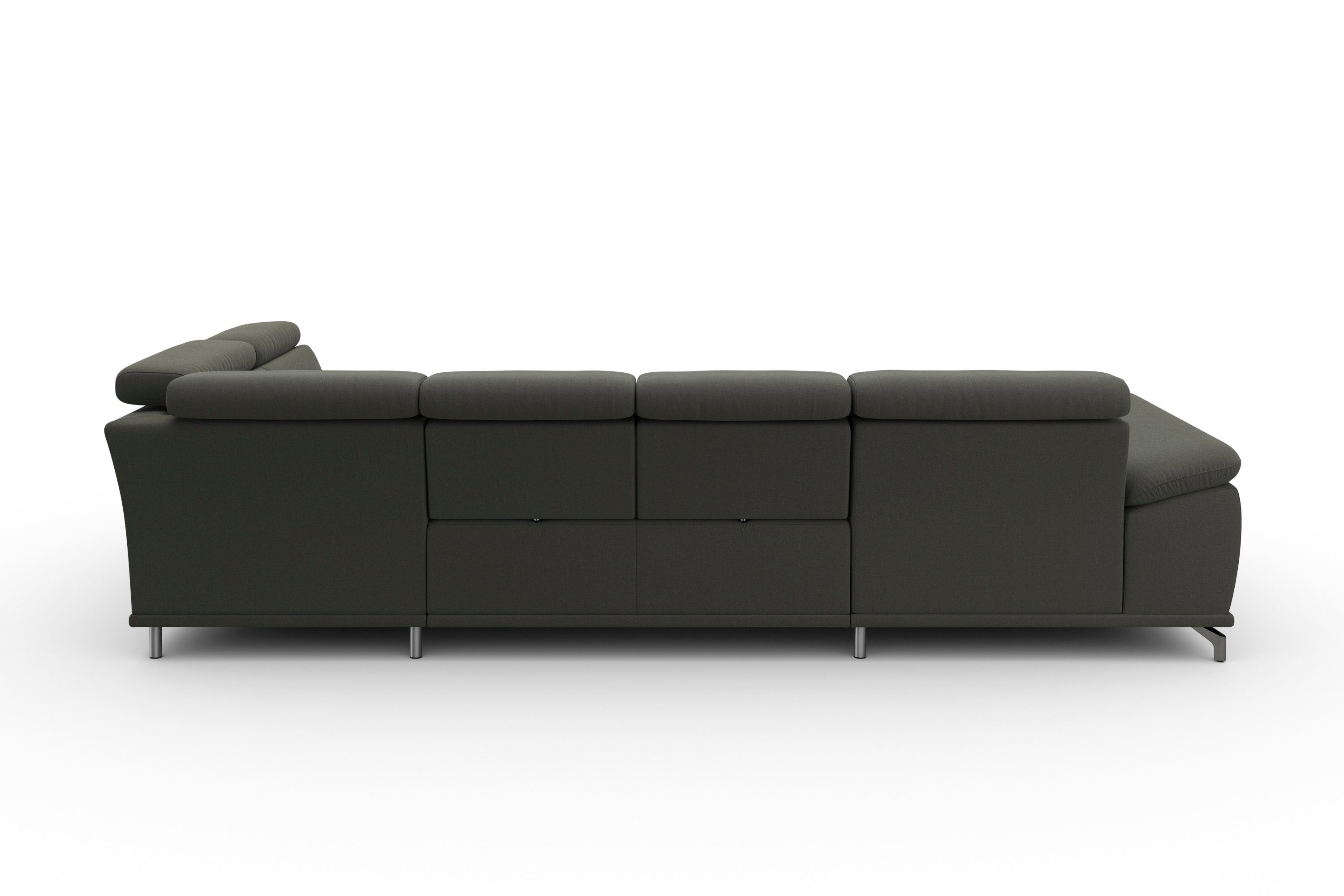 sit&more Zithoek Cabrio U-vorm, met zitdiepteverstelling, arm- en hoofdsteunverstelling