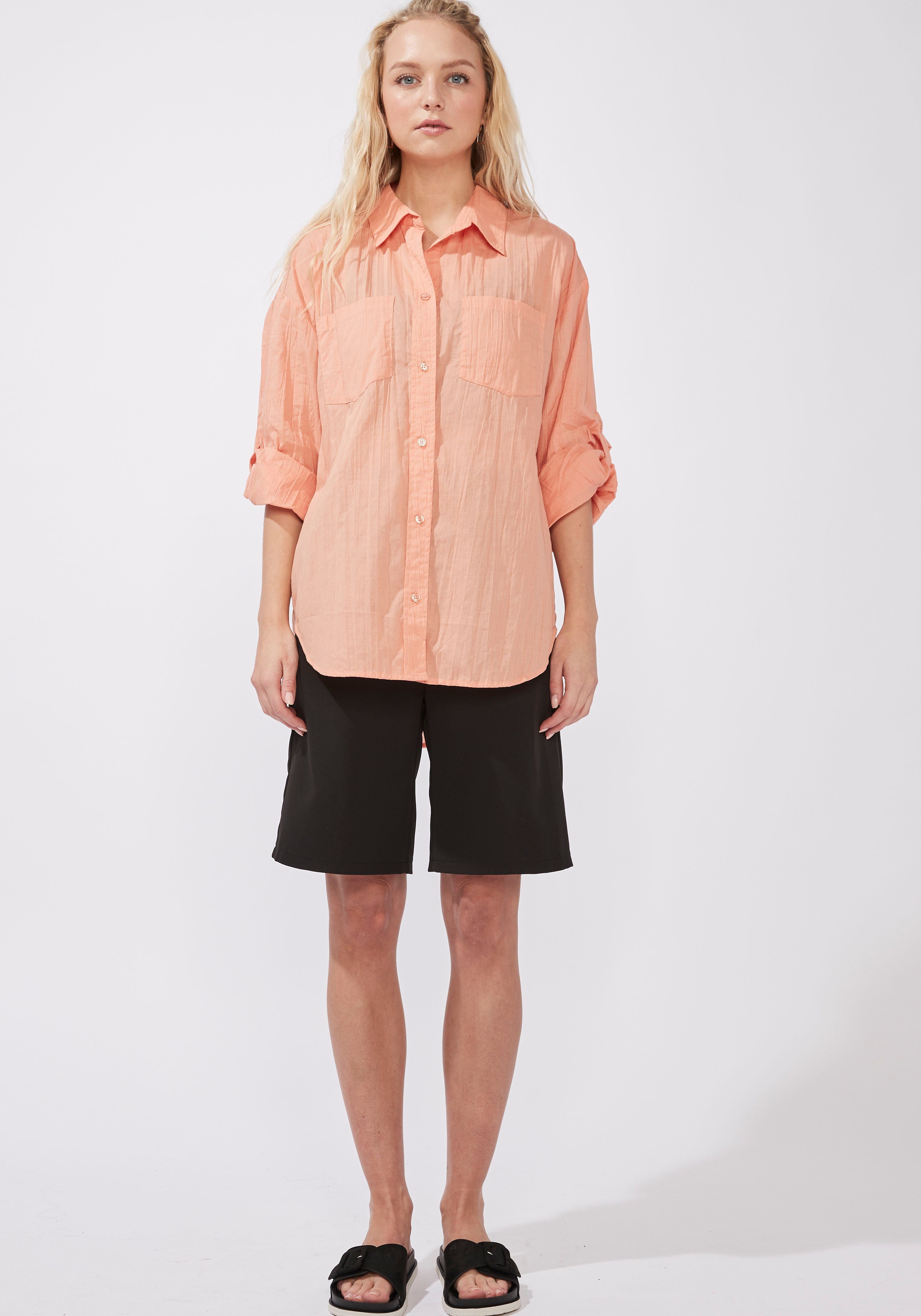 HaILYS Overhemdblouse LS C BL Ka44ia