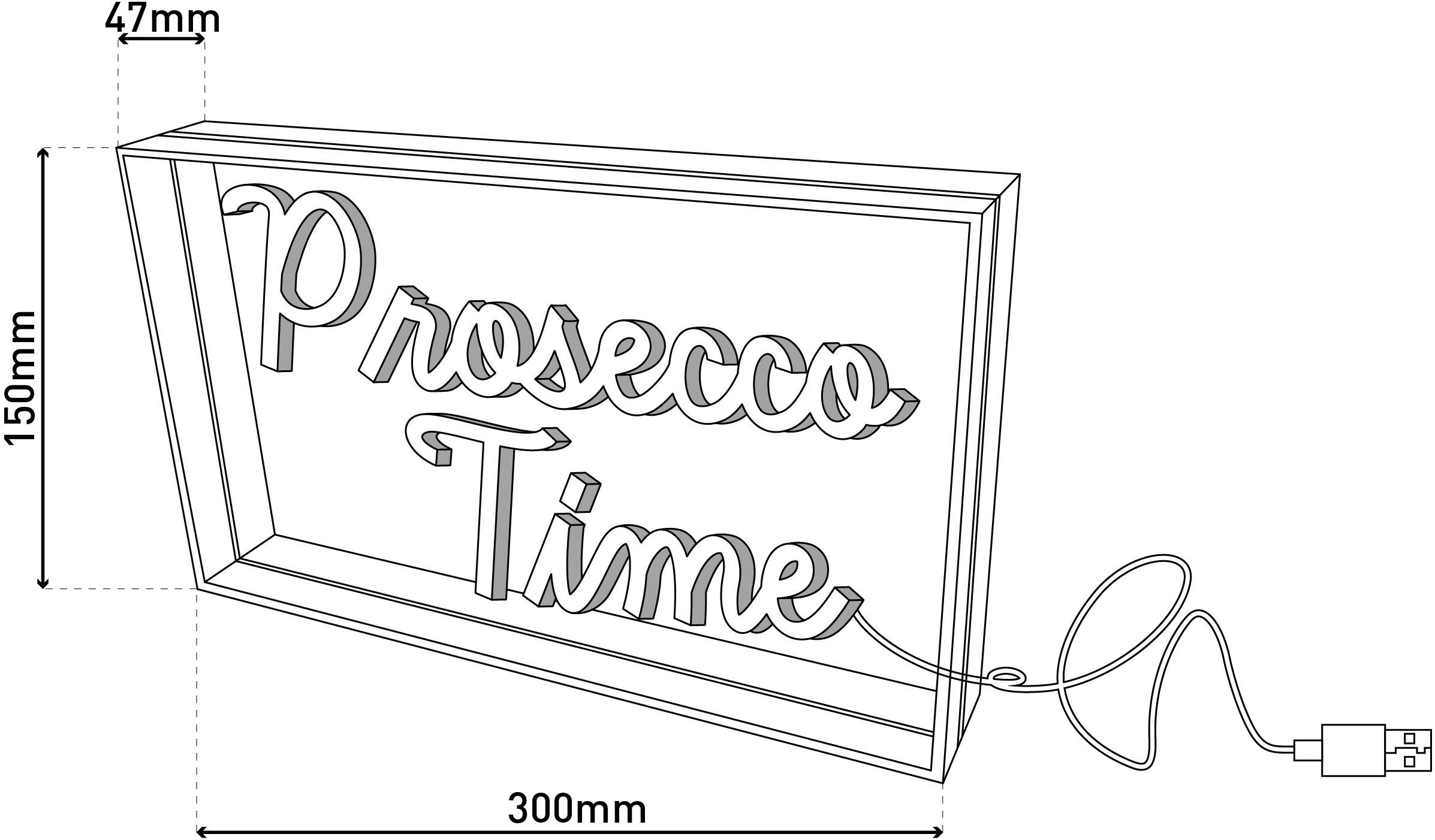 näve Led-decoratieve verlichting PROSECCO TIME (1 stuk)