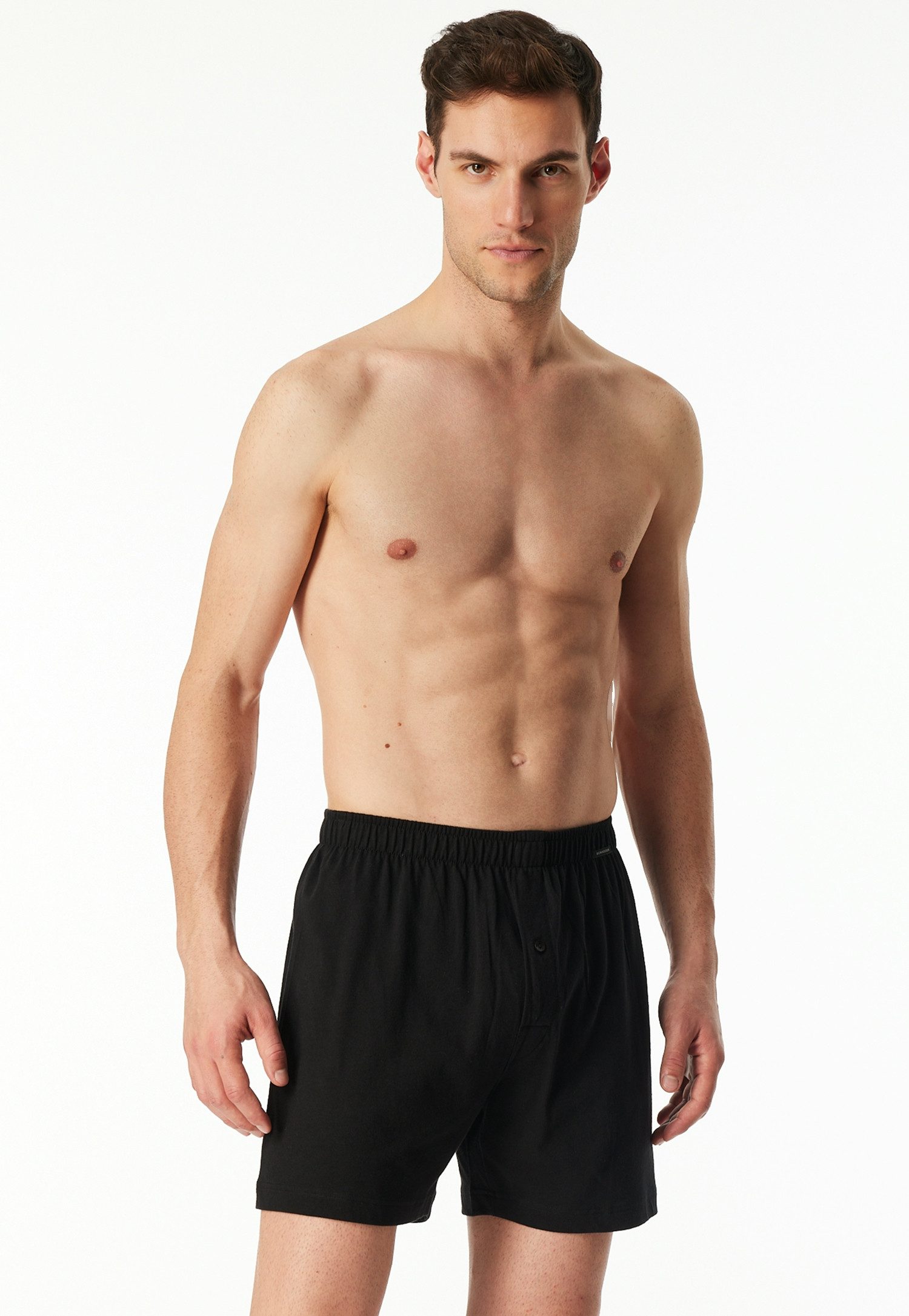 Schiesser Boxershort Multipacks losse pasvorm, met opening, elastische band (Set van 2)