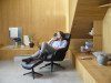 FLEXLUX Voetenbankje Volden Hoog comfort, relaxmeubel, gezelligheid