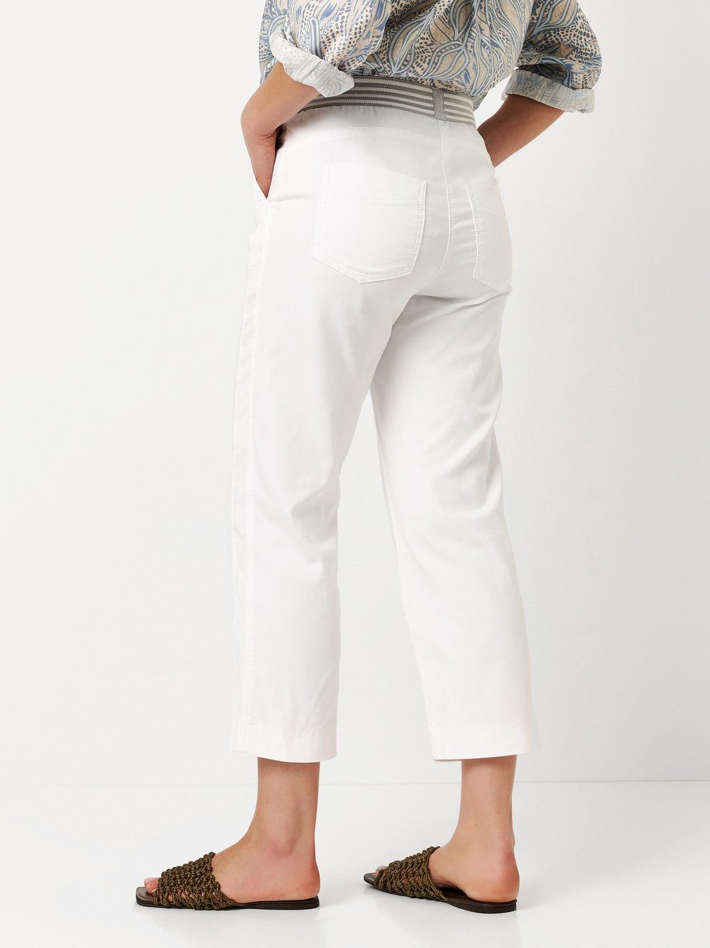 TONI 3/4 broek SUE met gestreepte band