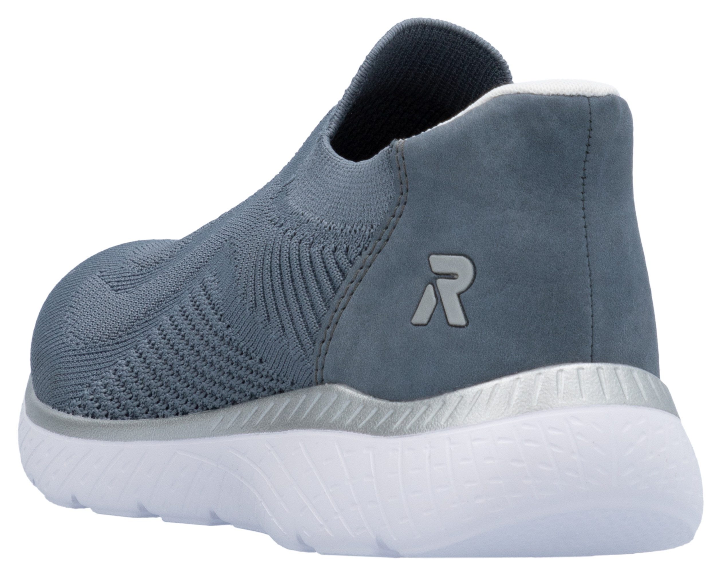 RIEKER Sport Slip-on sneakers Ready2GO Slipper, lage schoen, vrijetijdsschoen met MemoSoft binnenzool