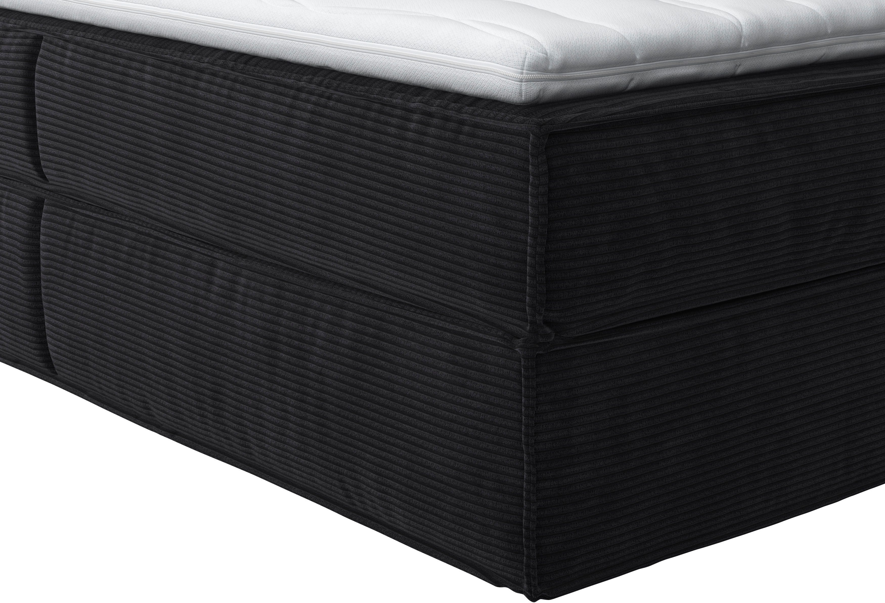 Home affaire Boxspring Sacy Boxbed incl. topmatras, 2 matrassen, hardheden H2, H3 en H4 naar keuze