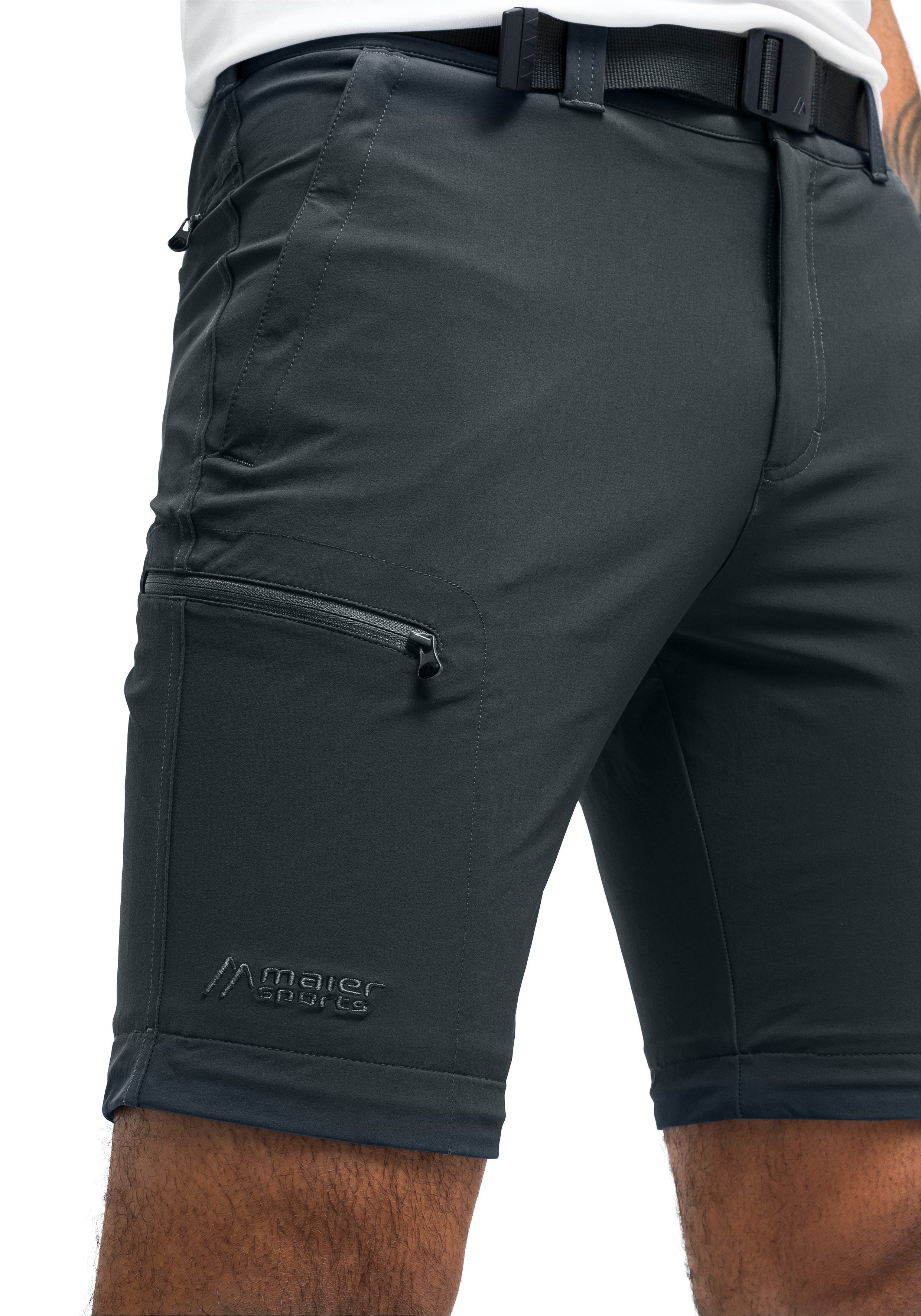 Maier Sports Functionele broek Tajo 2 Heren wandelbroek, afritsbare outdoorbroek, 4 zakken, regular fit