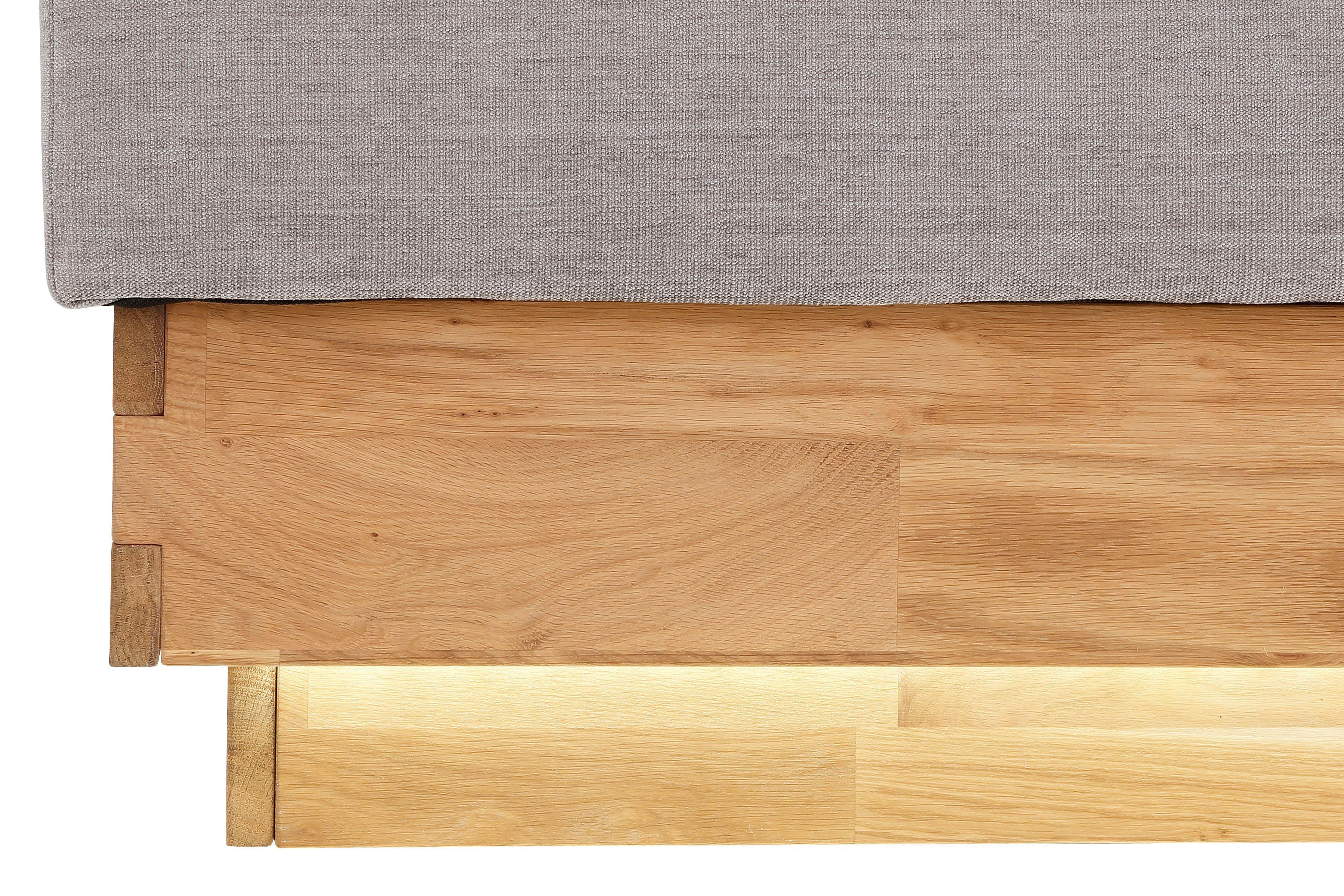 OTTO products Boxspring Ledverlichting, met gecertificeerde, gerecyclede overtrekstoffen