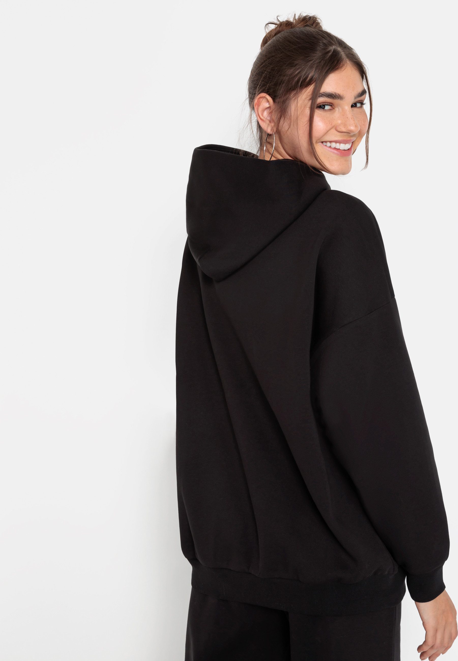 LSCN by LASCANA Hoodie met opgezette kangoeroezak