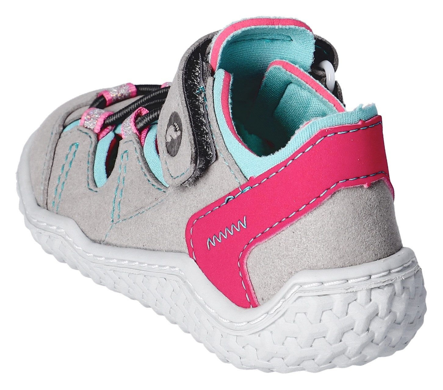 Ricosta Barefootschoenen Jeff WMS: normal , barefoot schoen met elastische band en klittenband, maat sjabloon te downloaden