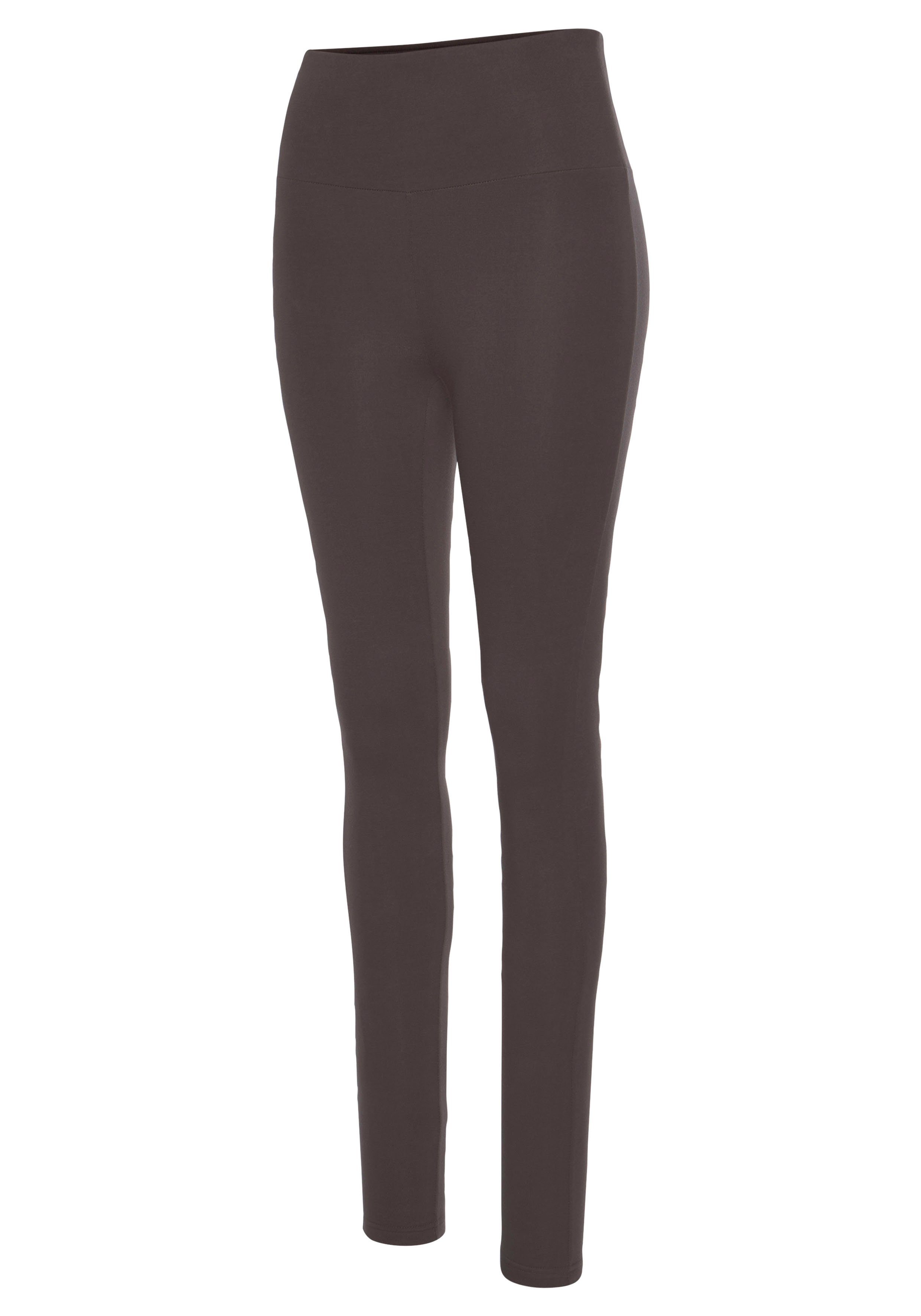Lascana Legging met brede boord, loungewear