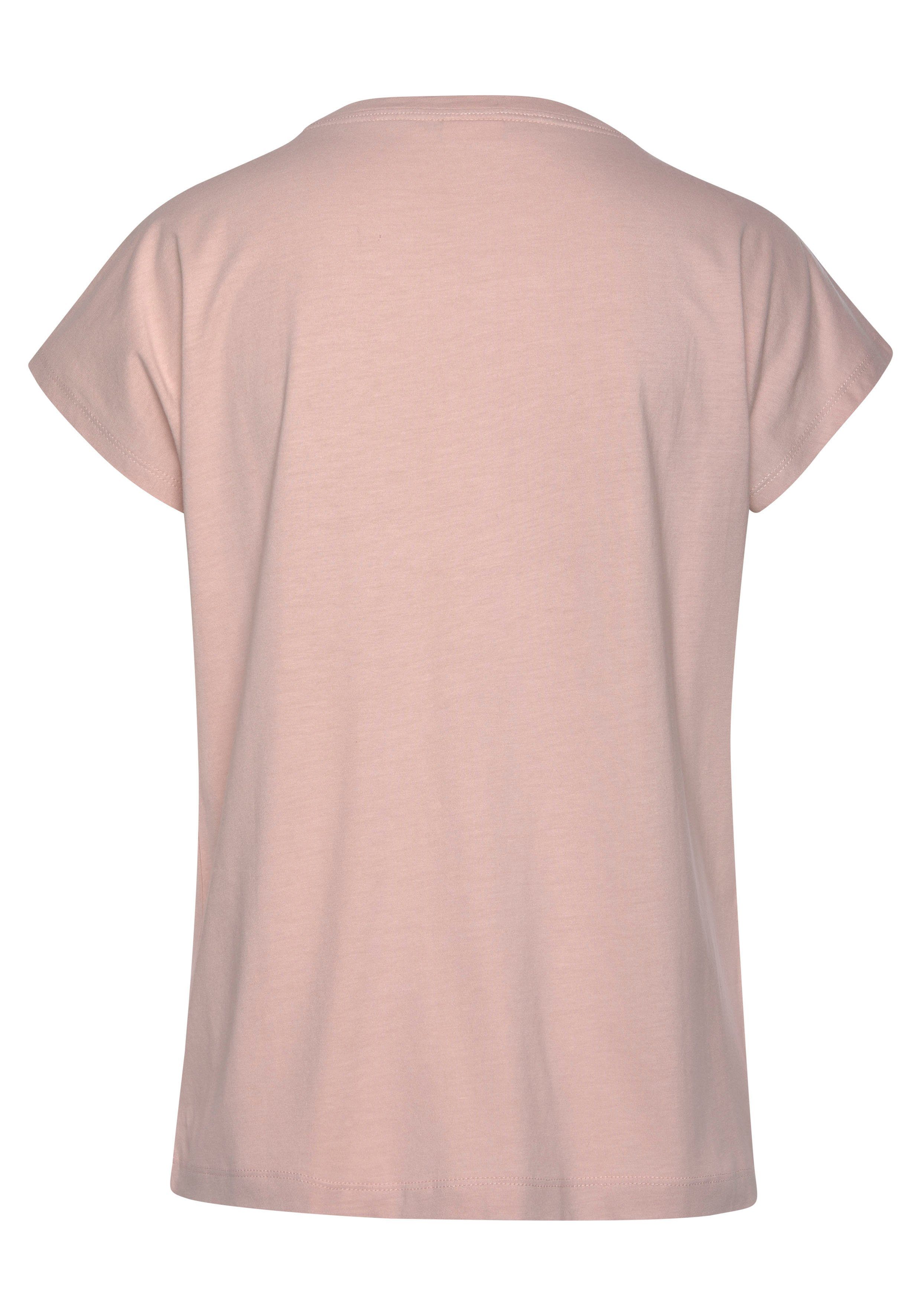 Lascana Pyjama top in effen kleuren
