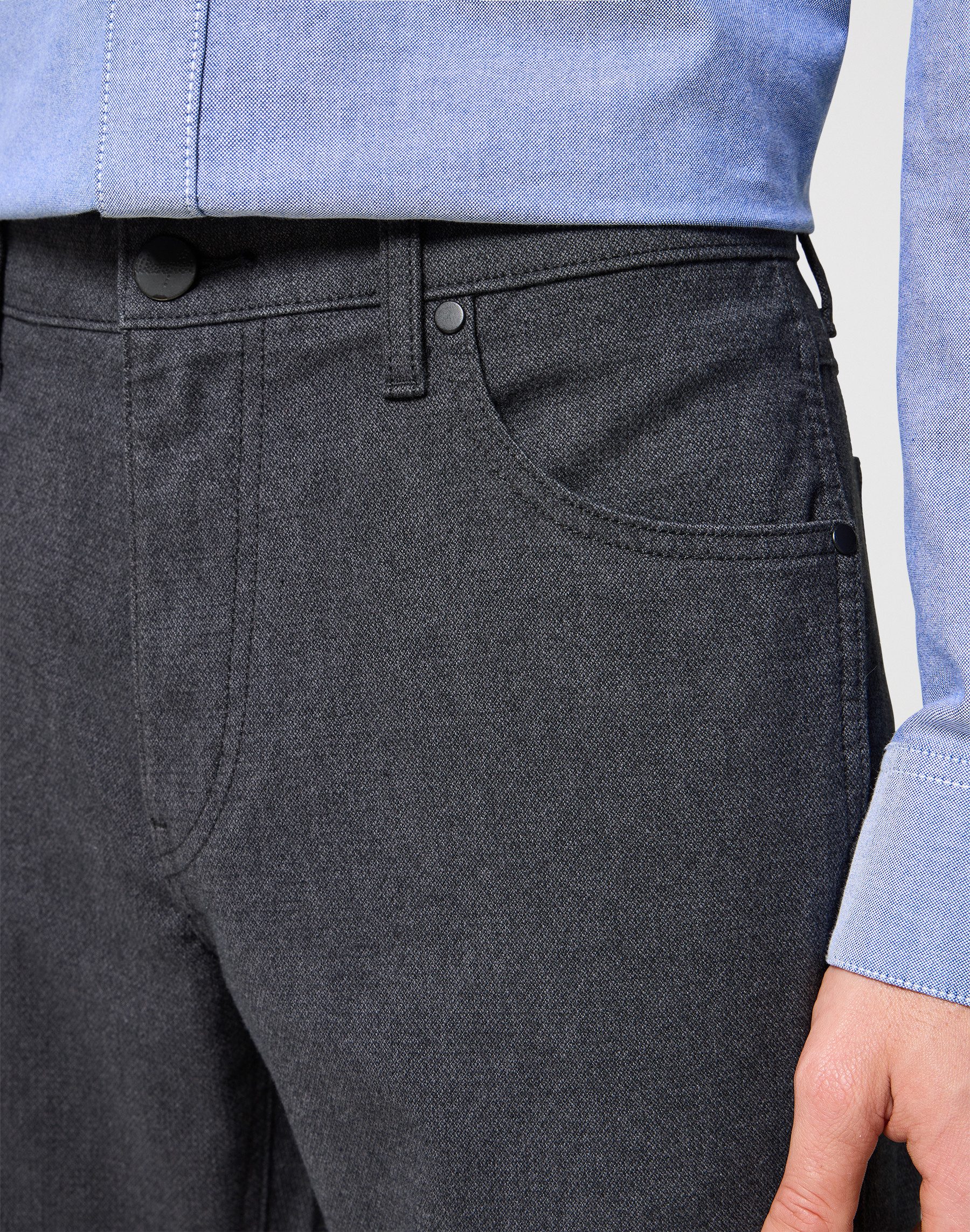 Wrangler Five-pocketsbroek Greensboro met een ritssluiting