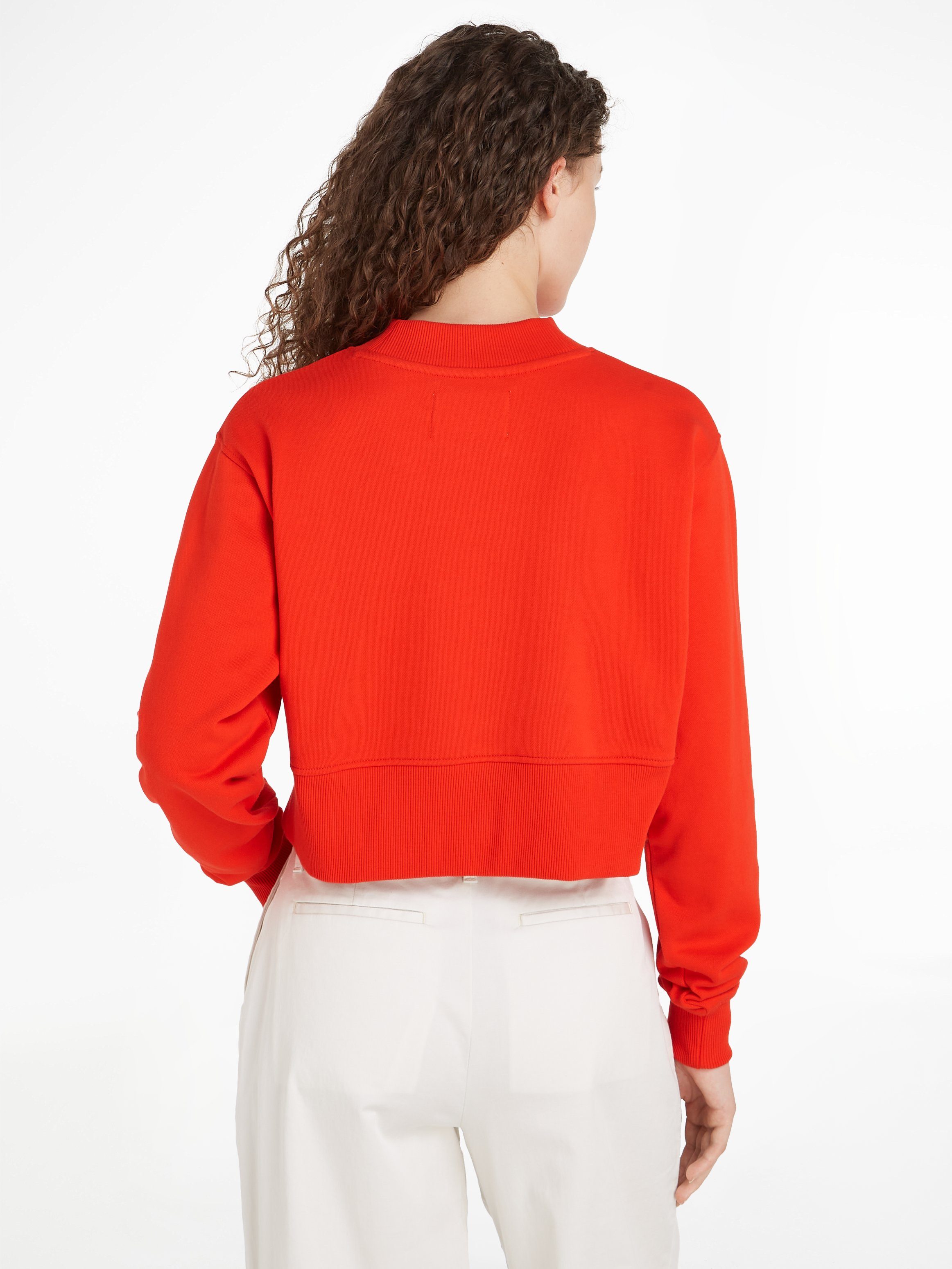 Calvin Klein Sweatshirt STACKED INSTITUTIONAL CREWNECK