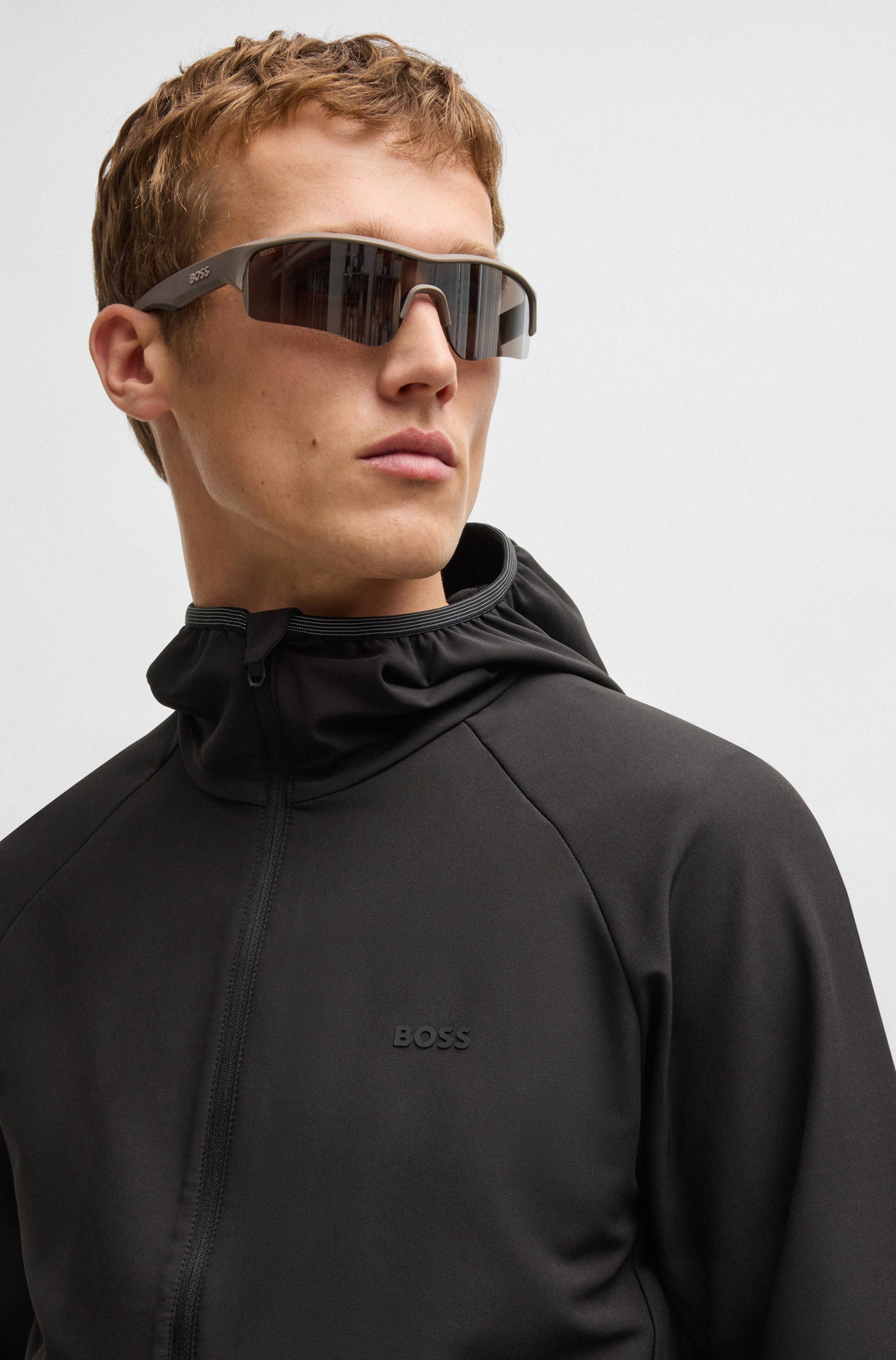 BOSS GREEN Functioneel jack L Commuter met gegomd merklabel