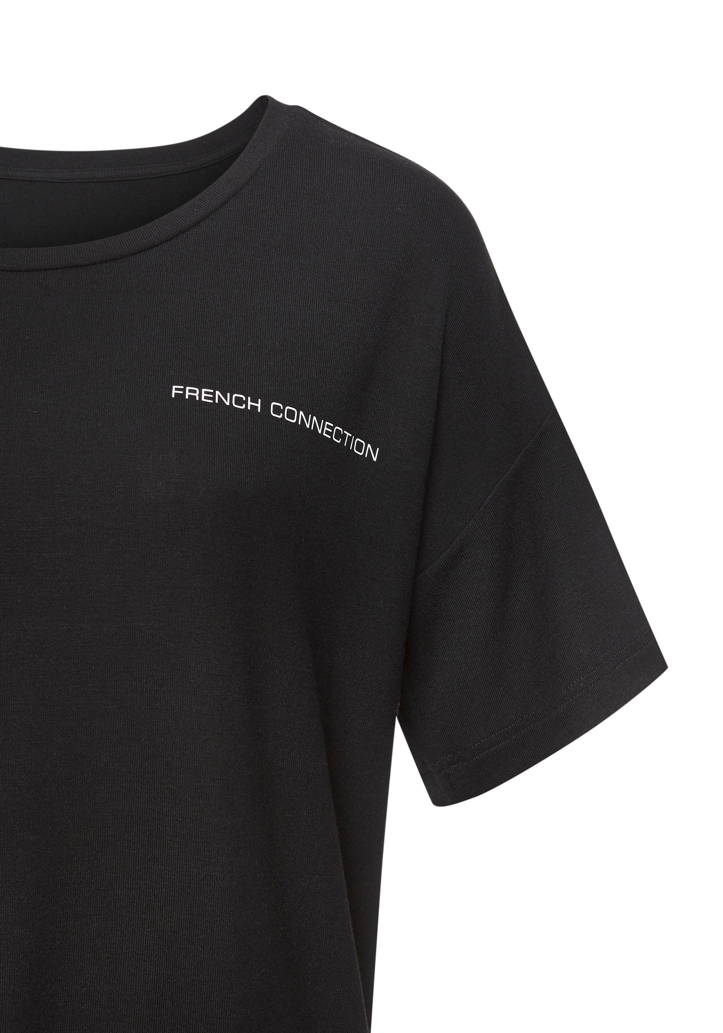 French Connection Nachthemd met grote logoprint op de rug