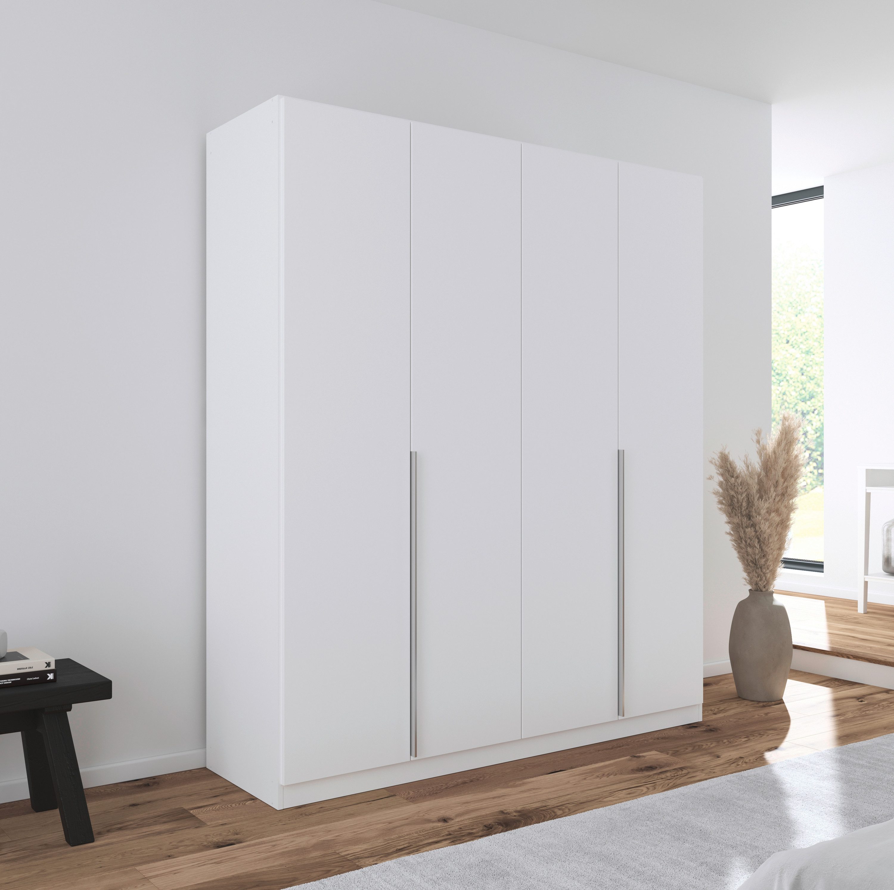 rauch Draaideurkast Kledingkast garderobe AGORDO TOPSELLER slaapkamer doordachte binnenuitrusting, in 6 breedtes en 2 hoogtes made in germany