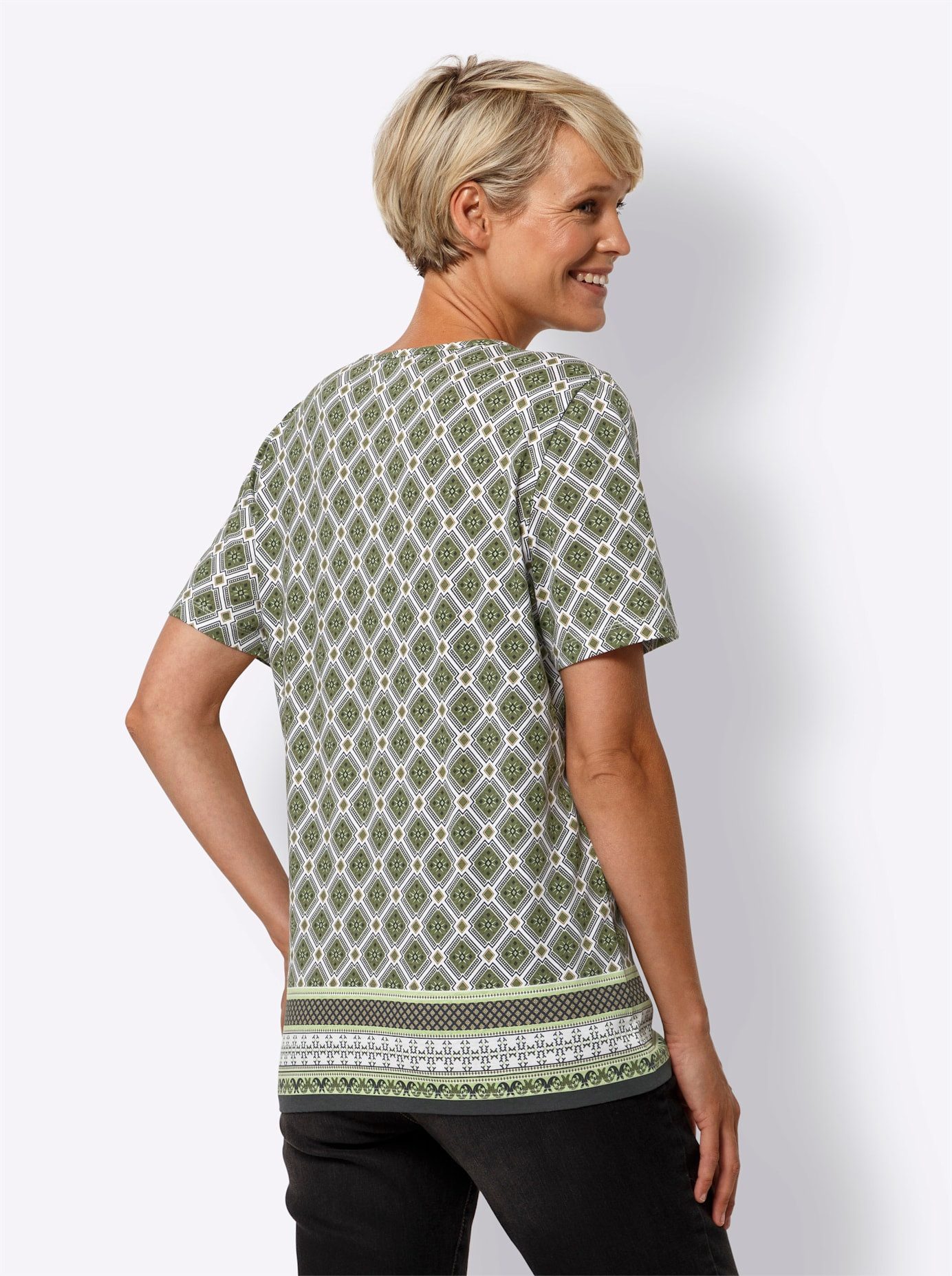 Classic Basics Shirt met korte mouwen Shirt met ronde hals (1-delig)