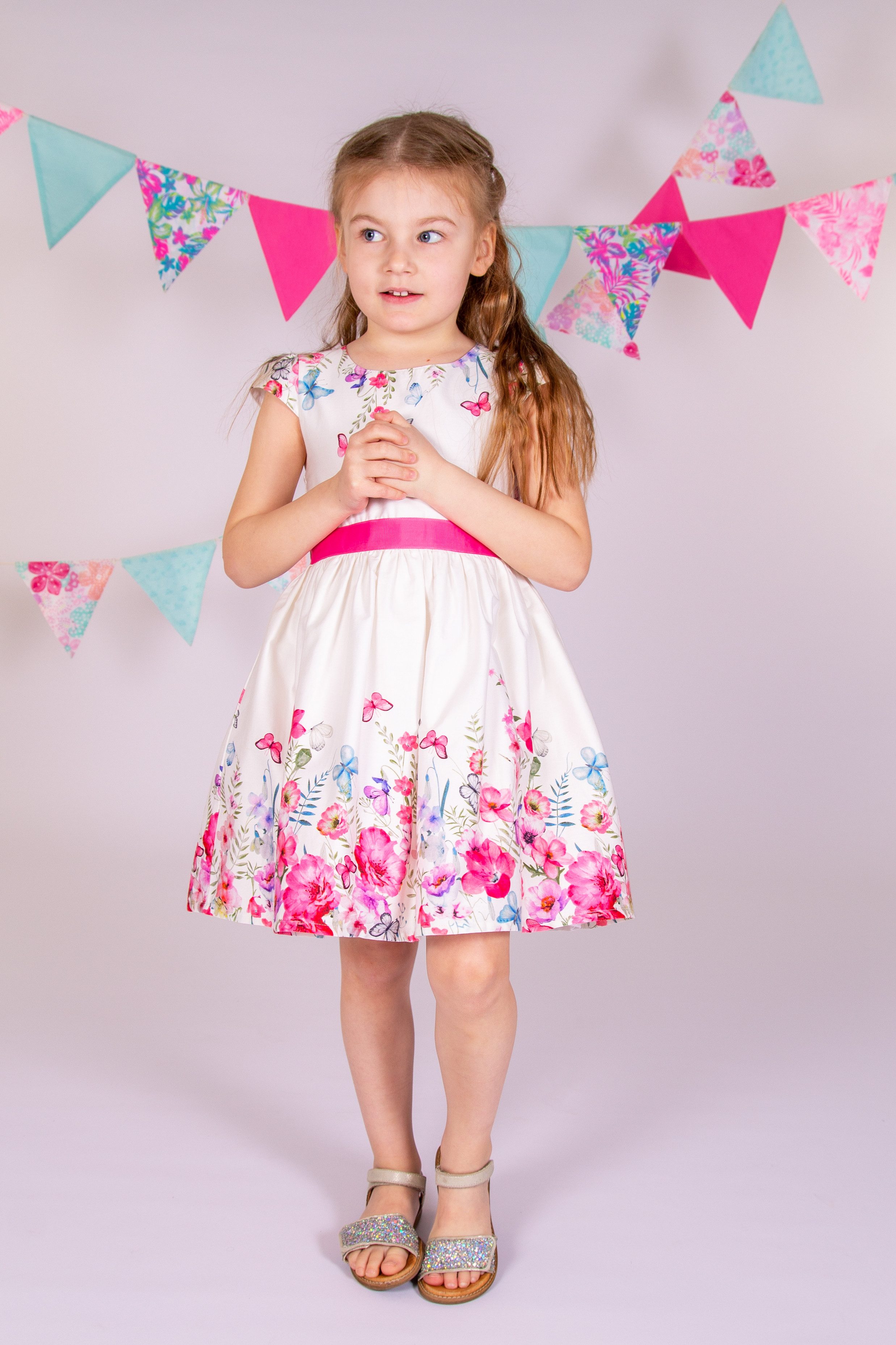 happy girls Mini-jurk