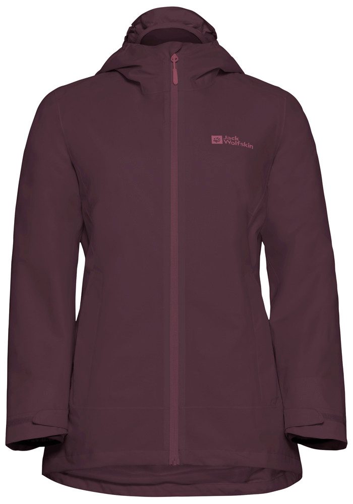 Jack Wolfskin Functioneel 3-in-1-jack MOONRISE 3IN1 JKT W (2-delig)