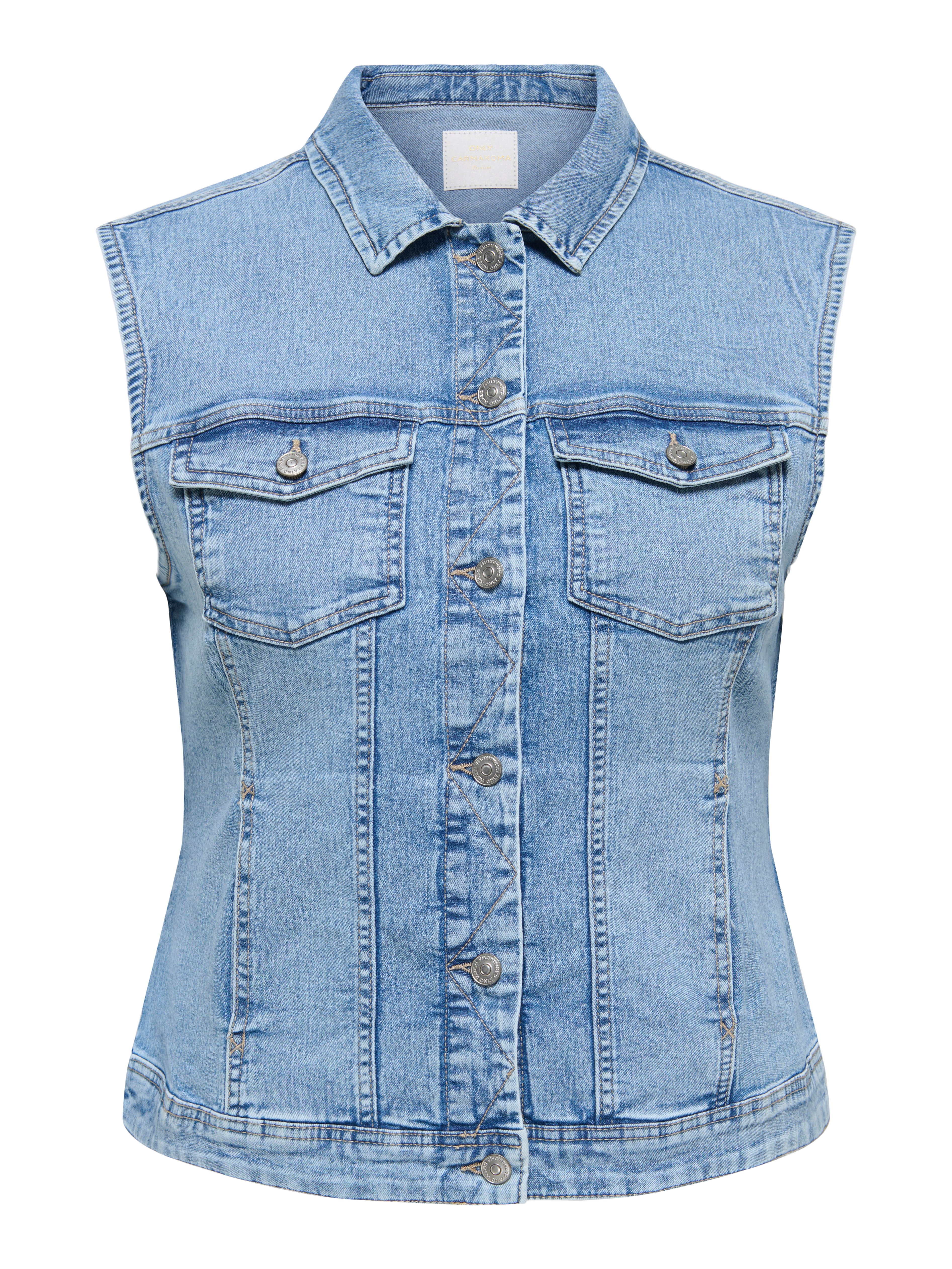 ONLY CARMAKOMA Jeansgilet CARWESPA WEST DNM PIM619 NOOS