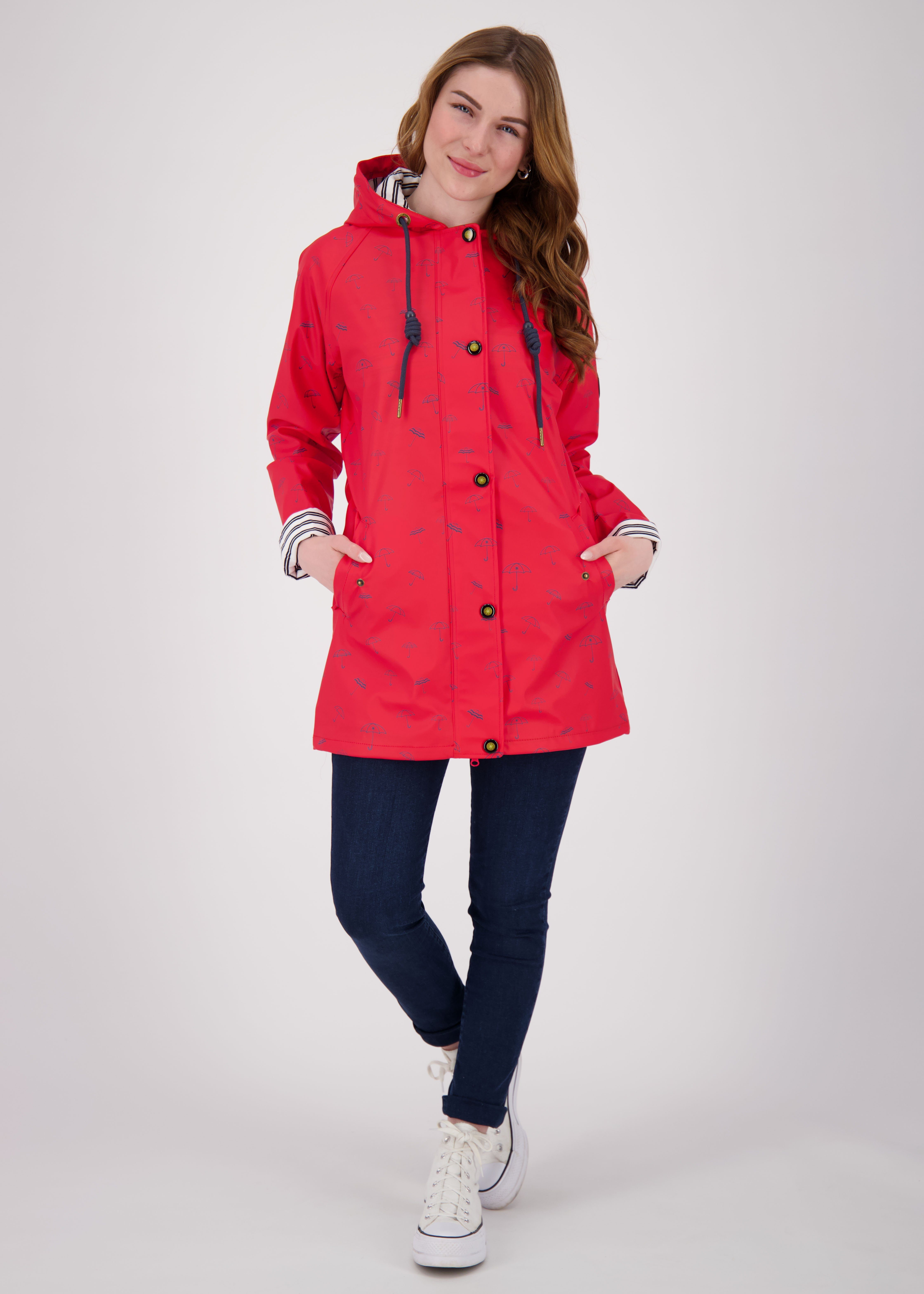 DEPROC Active Regenjack Friesennerz WIZZARD PEAK WOMEN UMBR
