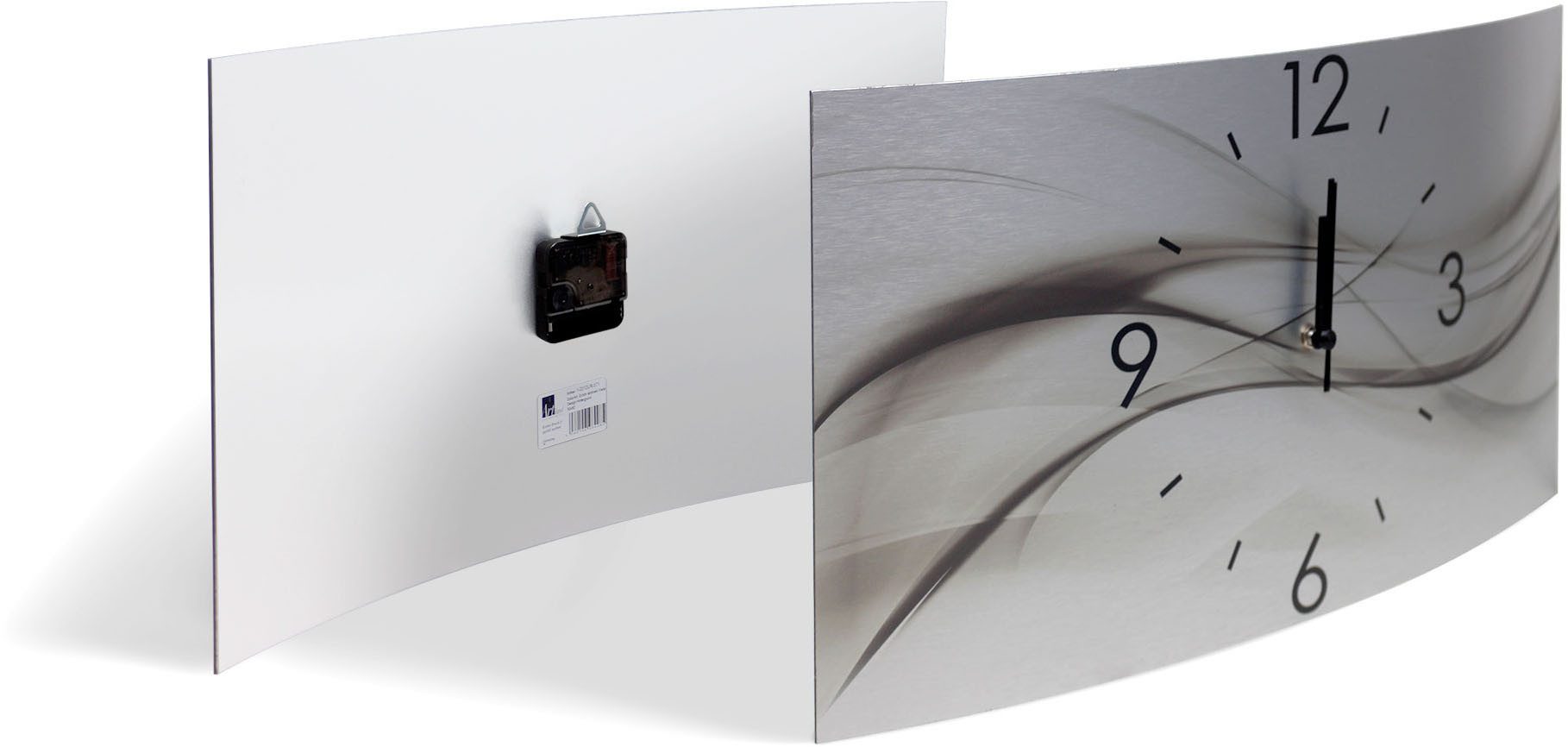 Artland Wandklok Mooie golf - abstract 3d-look geschulpt, met kwarts- of radiografisch uurwerk, verschillende maten