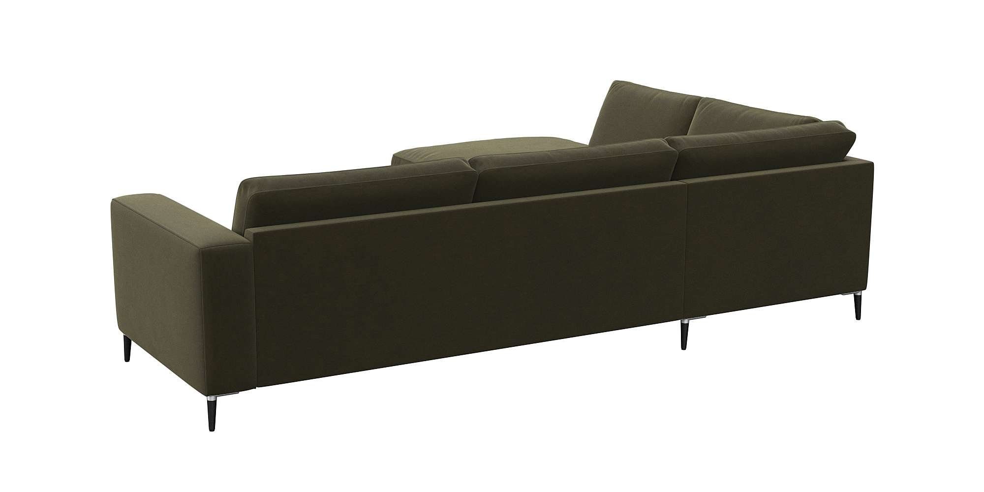 FLEXLUX Hoekbank Fiore, L-vorm, comfortabel en aangenaam door hoogwaardige zitopbouw