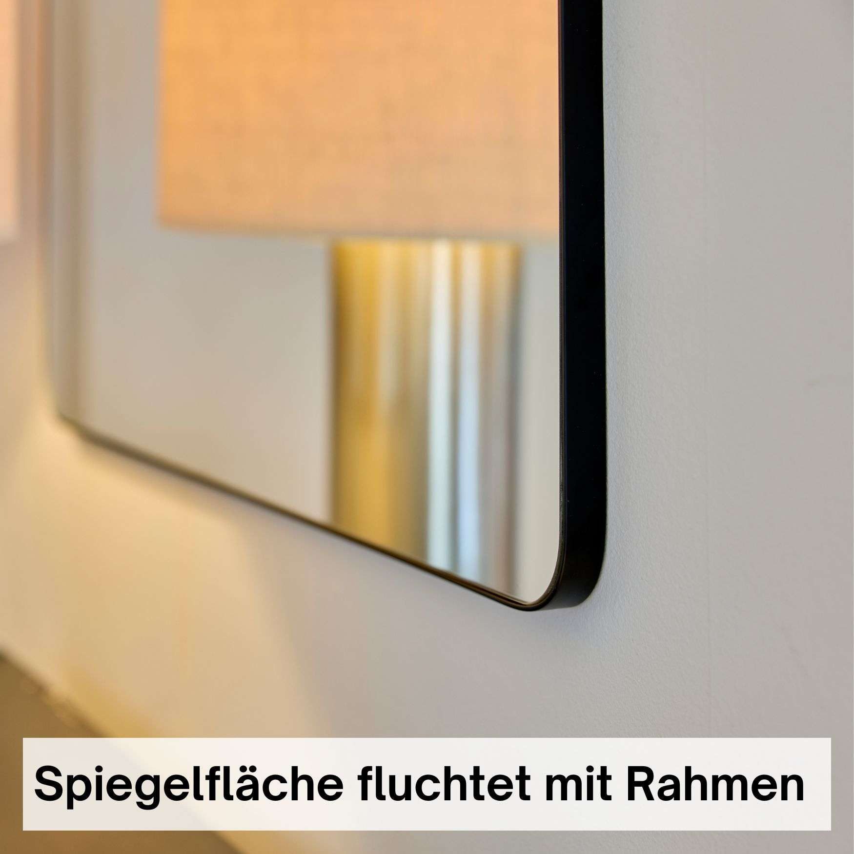 Loevschall Spiegel Refine, badkamer spiegel, wandspiegel, stijlvolle lijst