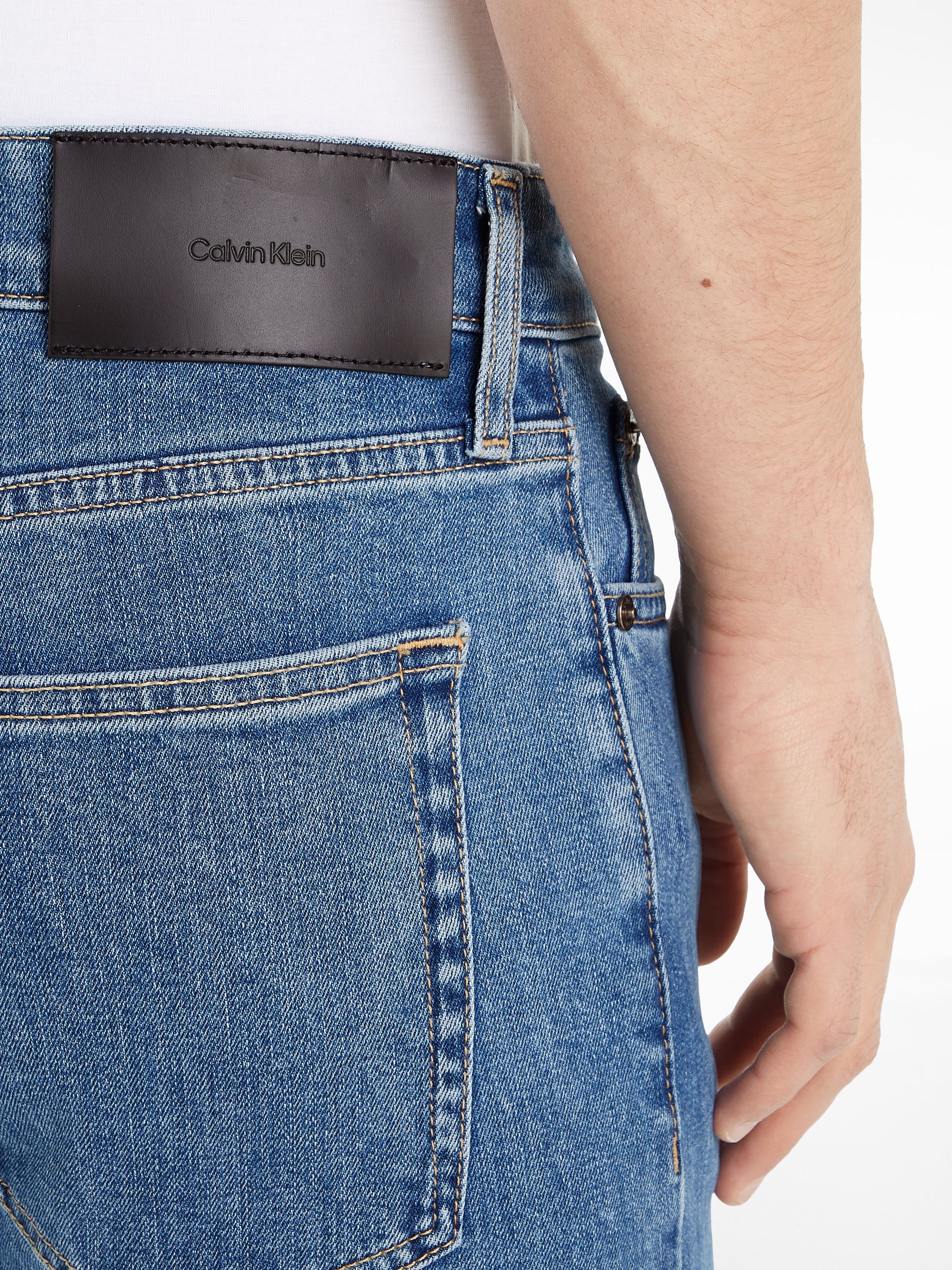 Calvin Klein Slim fit jeans SLIM FIT RINSE BLACK