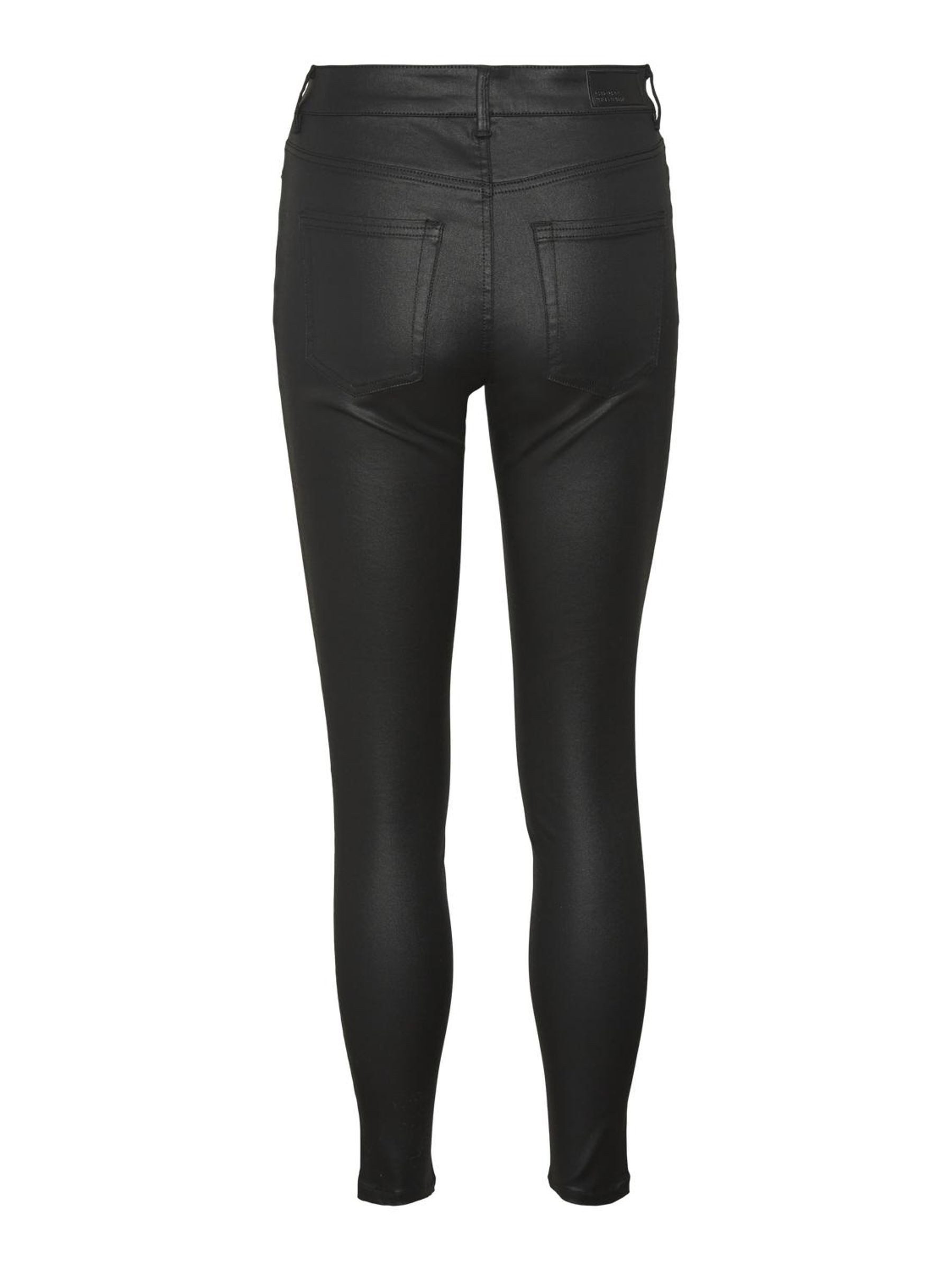 Vero Moda Skinny fit jeans VMFLASH MR SKINNY COATED PANTS NOOS