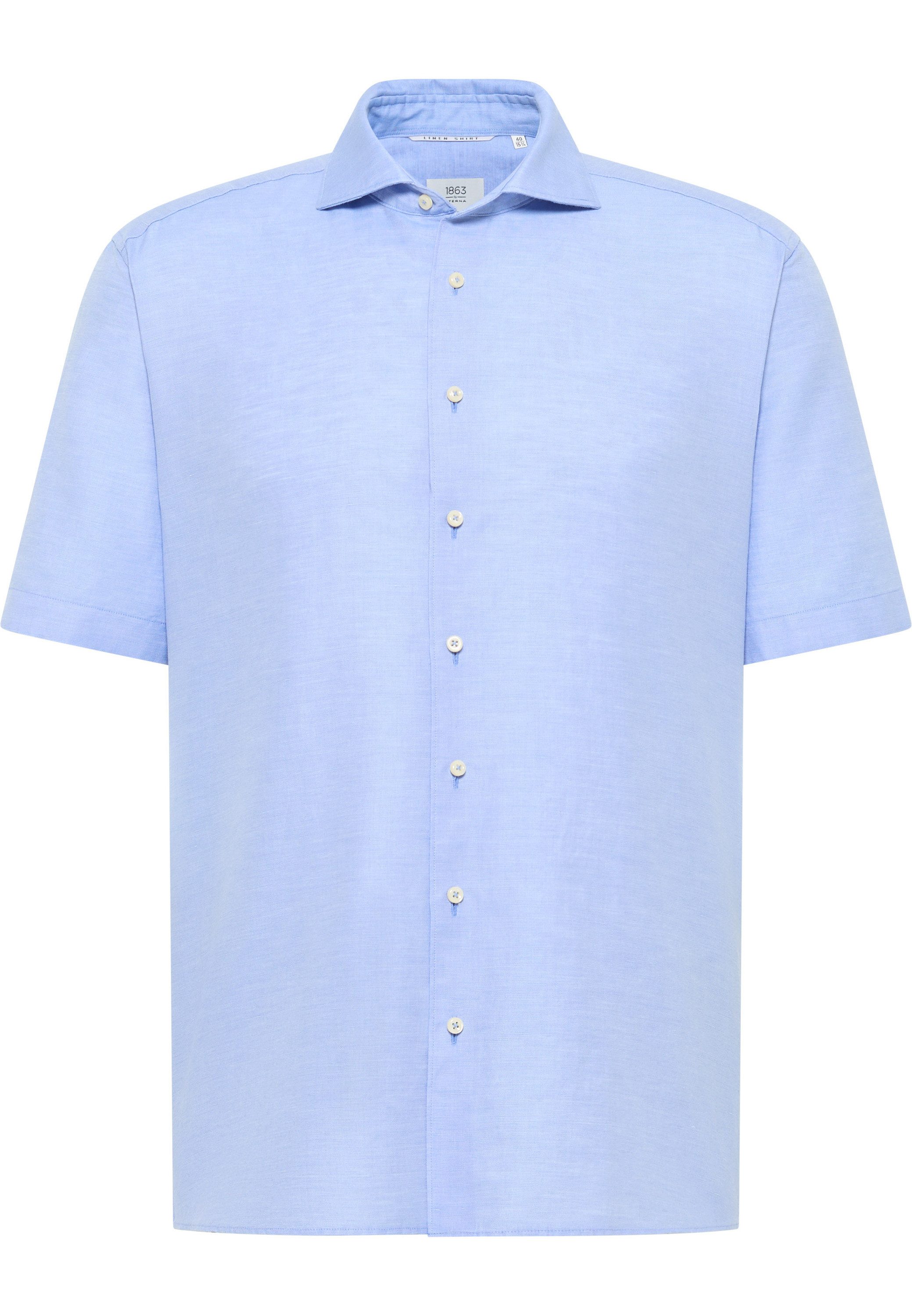 Eterna Overhemd met korte mouwen MODERN FIT EASY IRON (gemakkelijk te strijken)