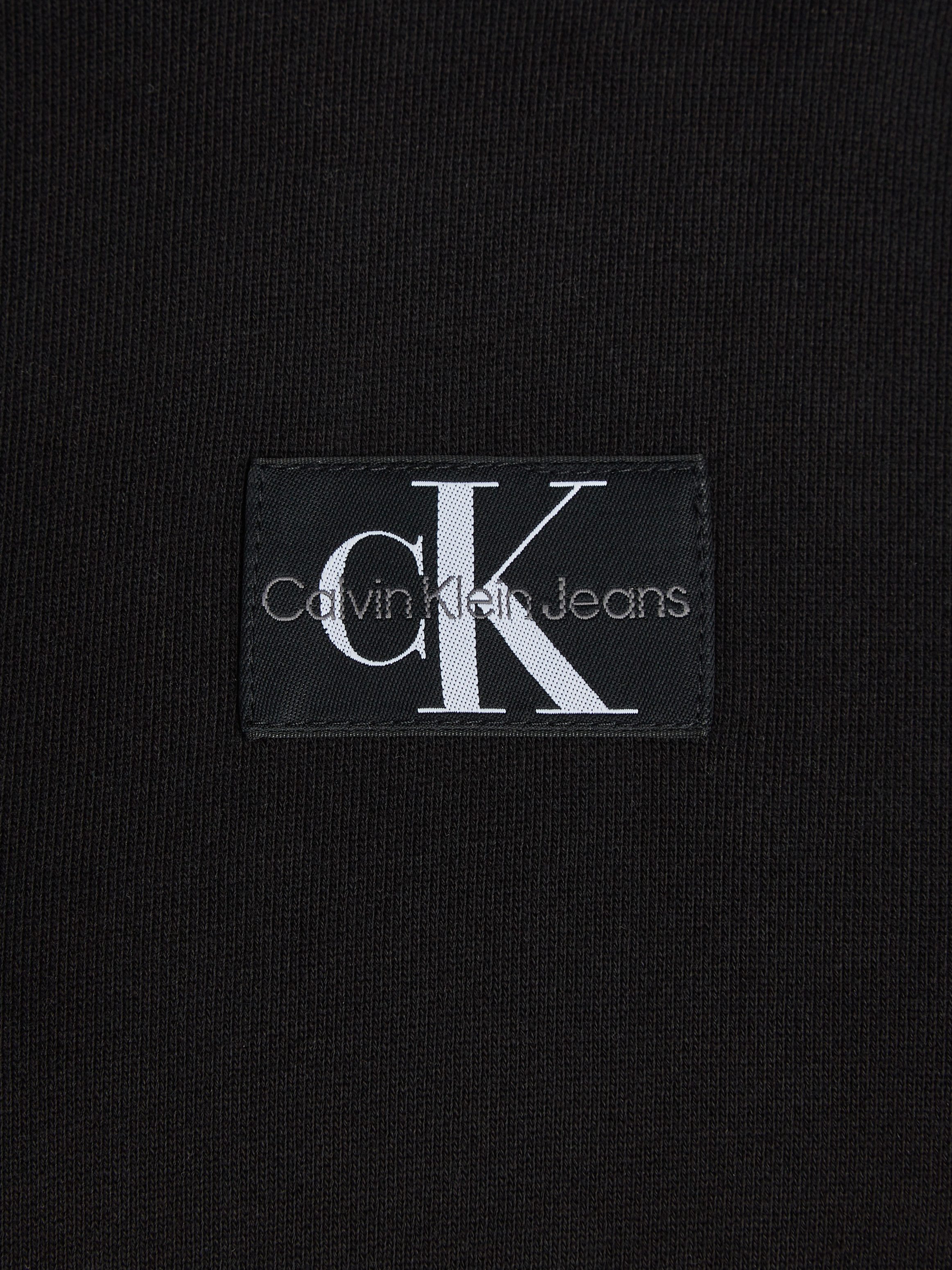 Calvin Klein Lang sweatshirt WOVEN LABEL OVERSIZED HOODIE