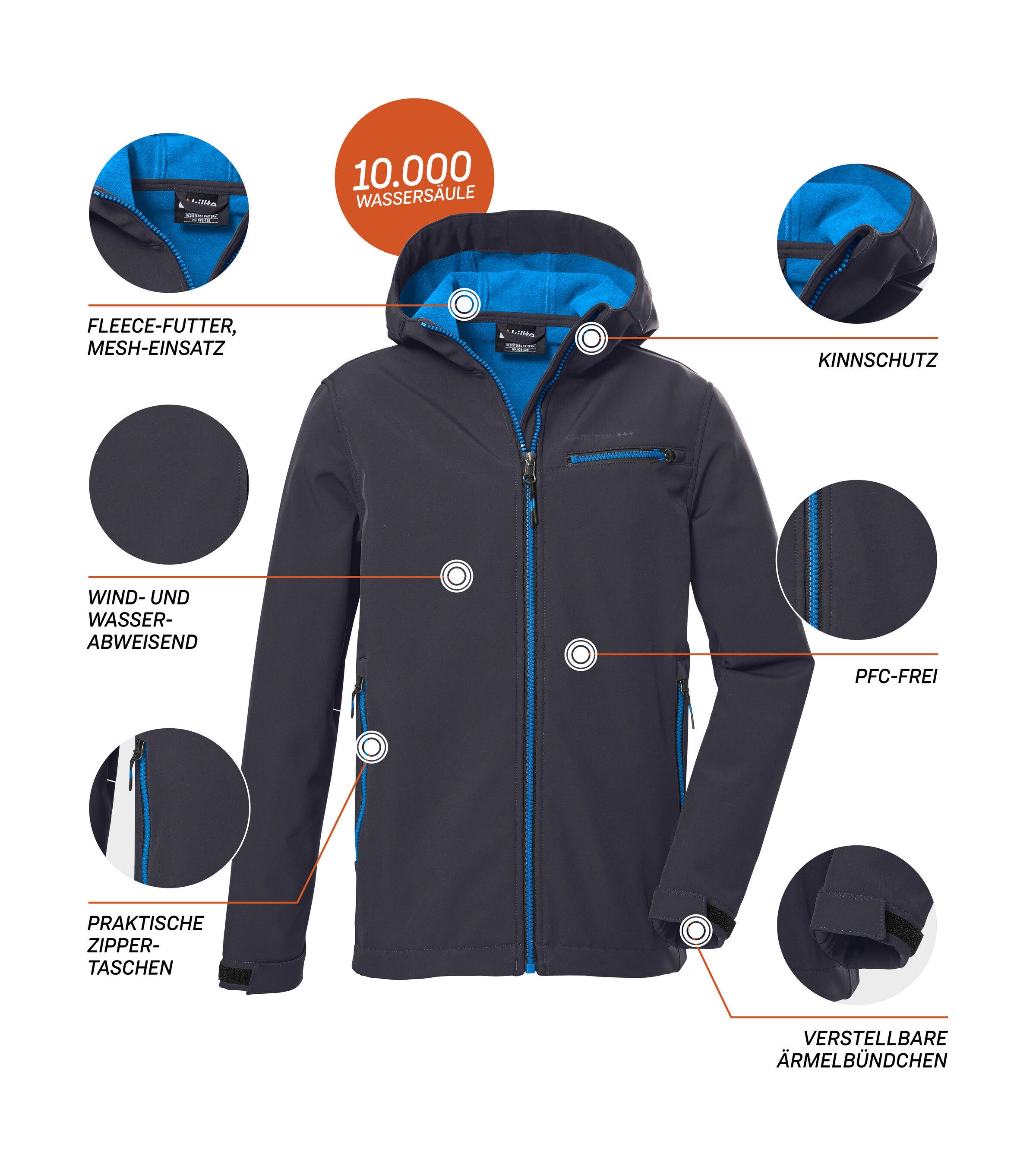 Killtec Softshell-jack KOW 157 BYS SFTSHLL JCKT